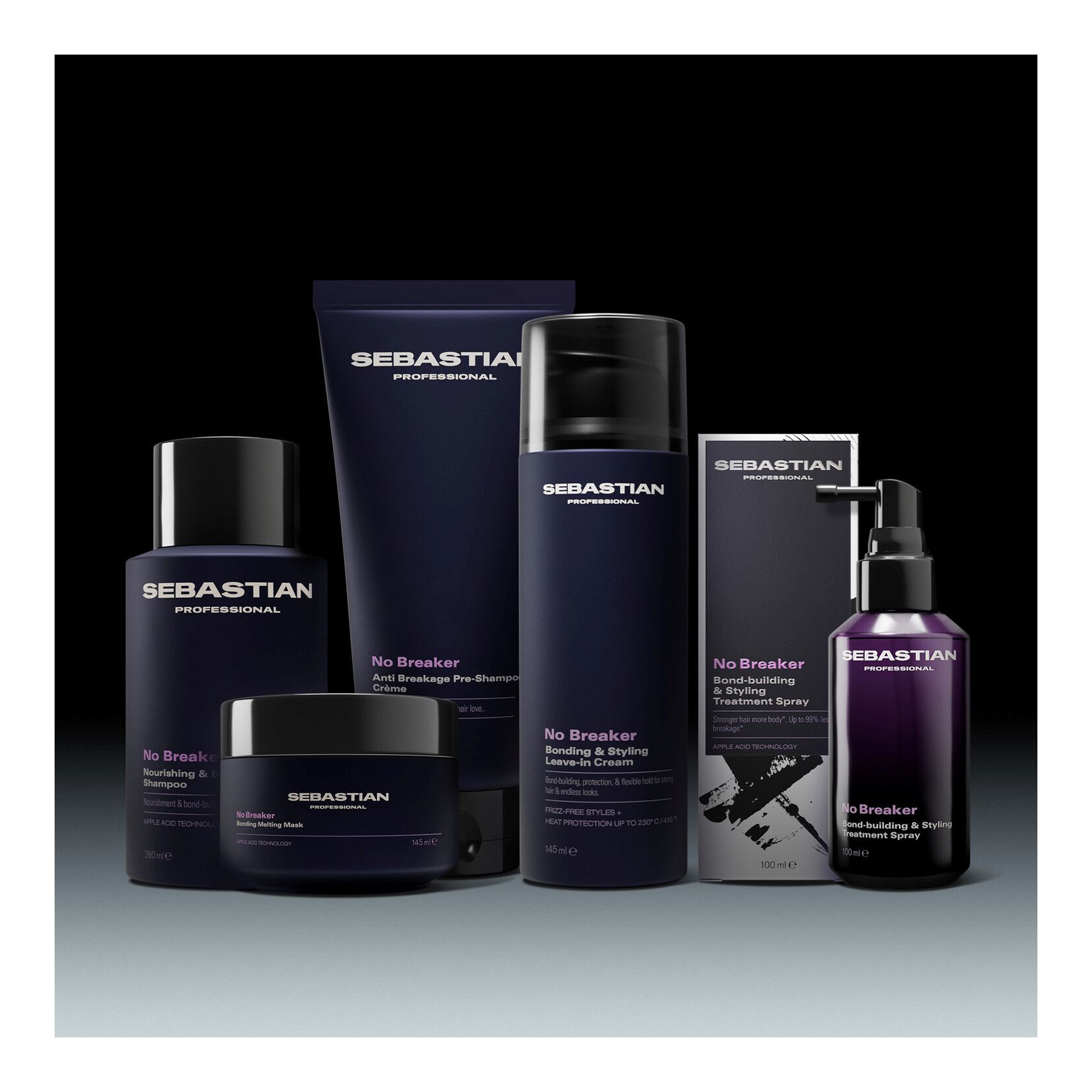 No.Breaker Bond-Building & Styling juuksesidemeid taastav ja viimistlev hooldussprei 100ml