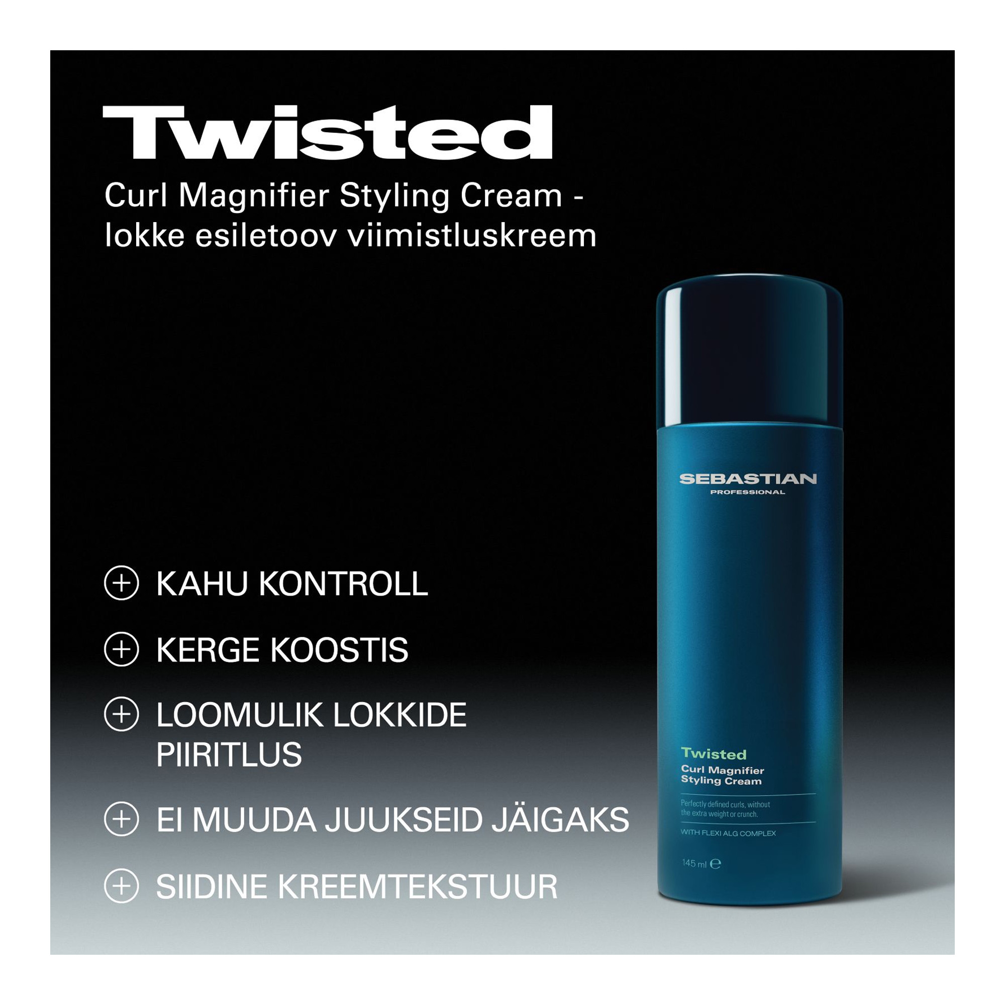 Twisted Curl Magnifier lokke esiletoov viimistluskreem 145ml