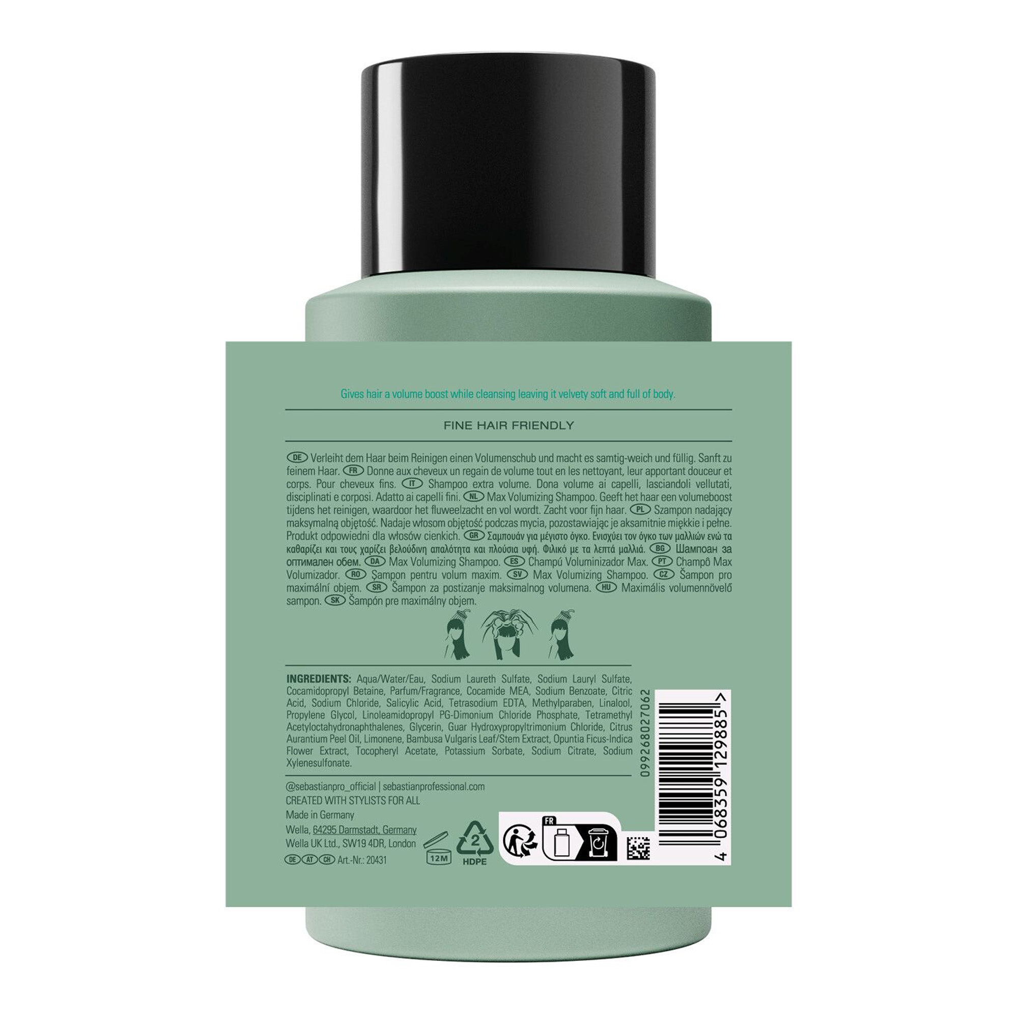 Volupt Max volüümi lisav šampoon 280ml