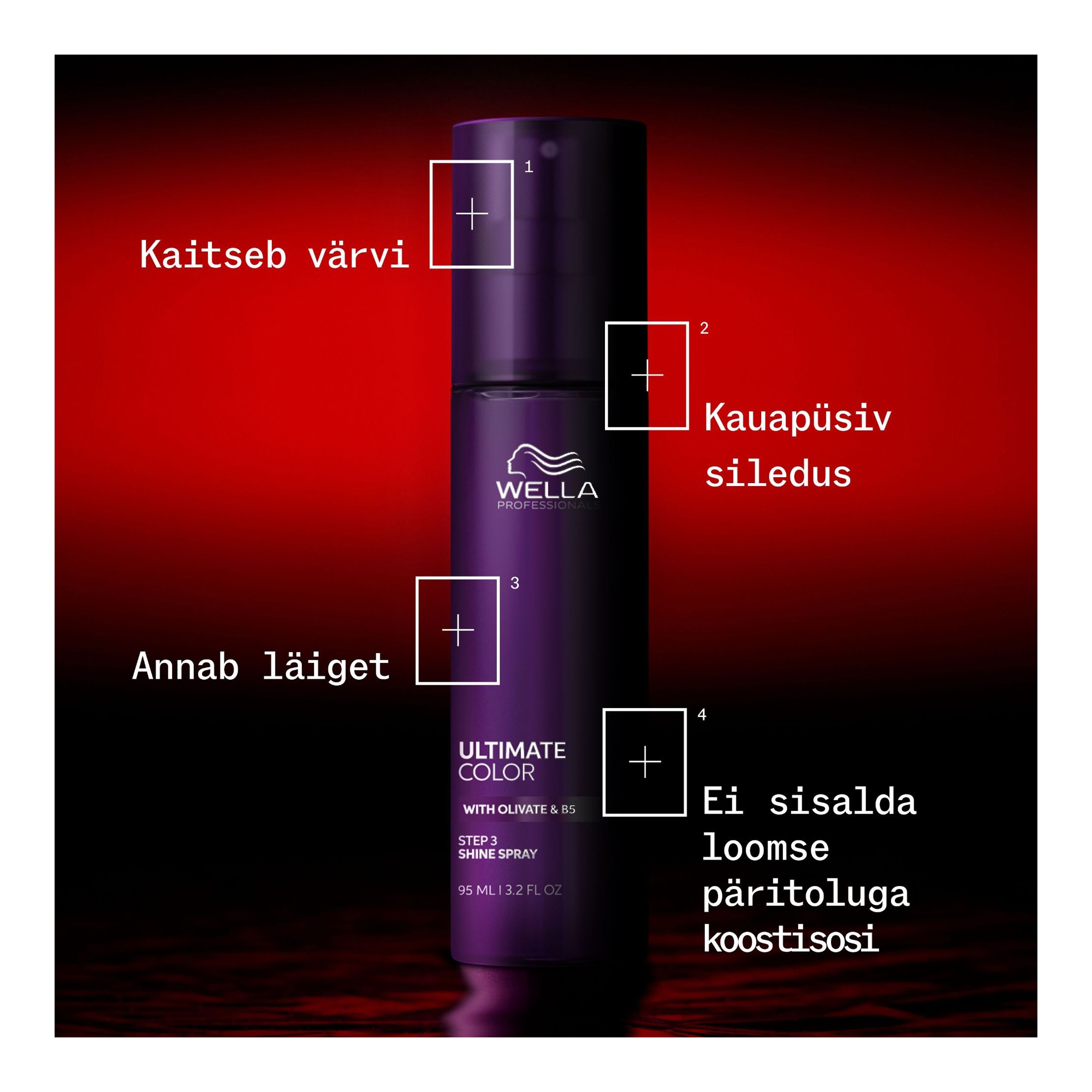 Ultimate Color Shine Spray  särasprei 95ml