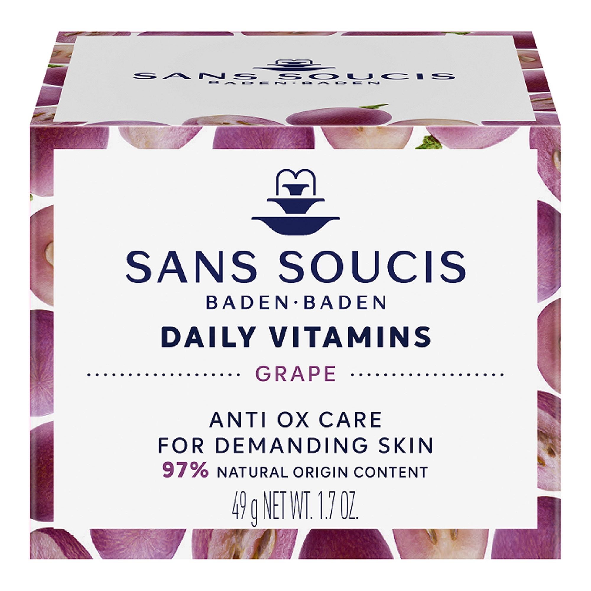 Antioksüdandi kreem viinamarjadega 50ml