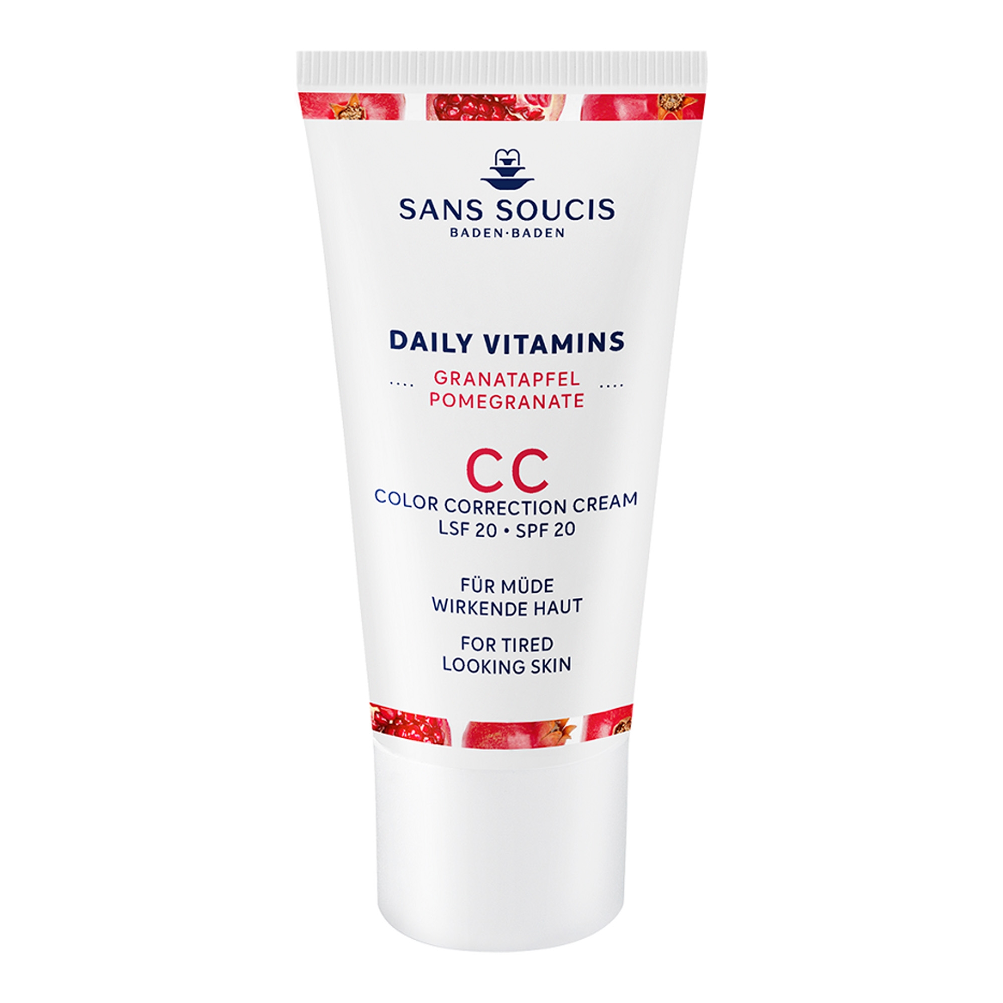 Vananemisvastane CC kreem granaatõunaga SPF20 30ml