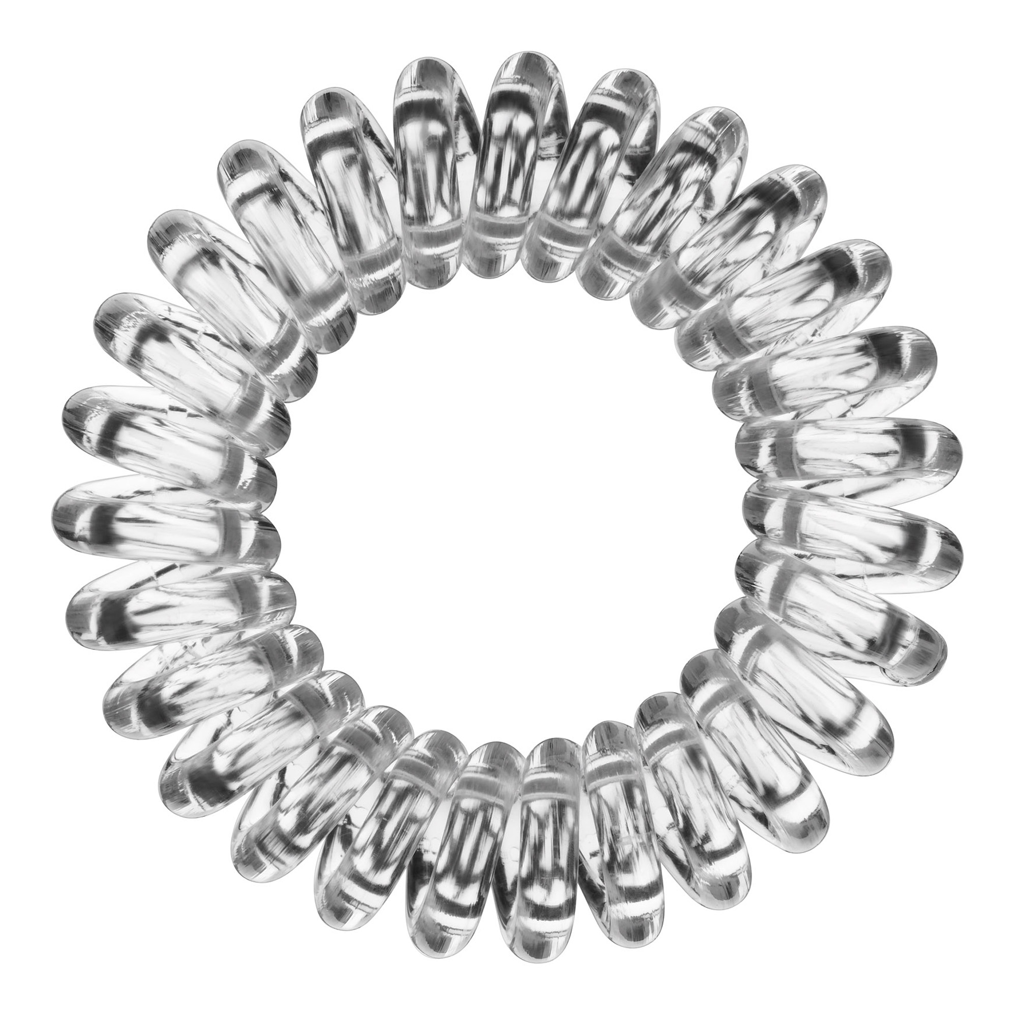 Juuksekumm paksudele juustele, läbipaistev Power Crystal Clear 3tk