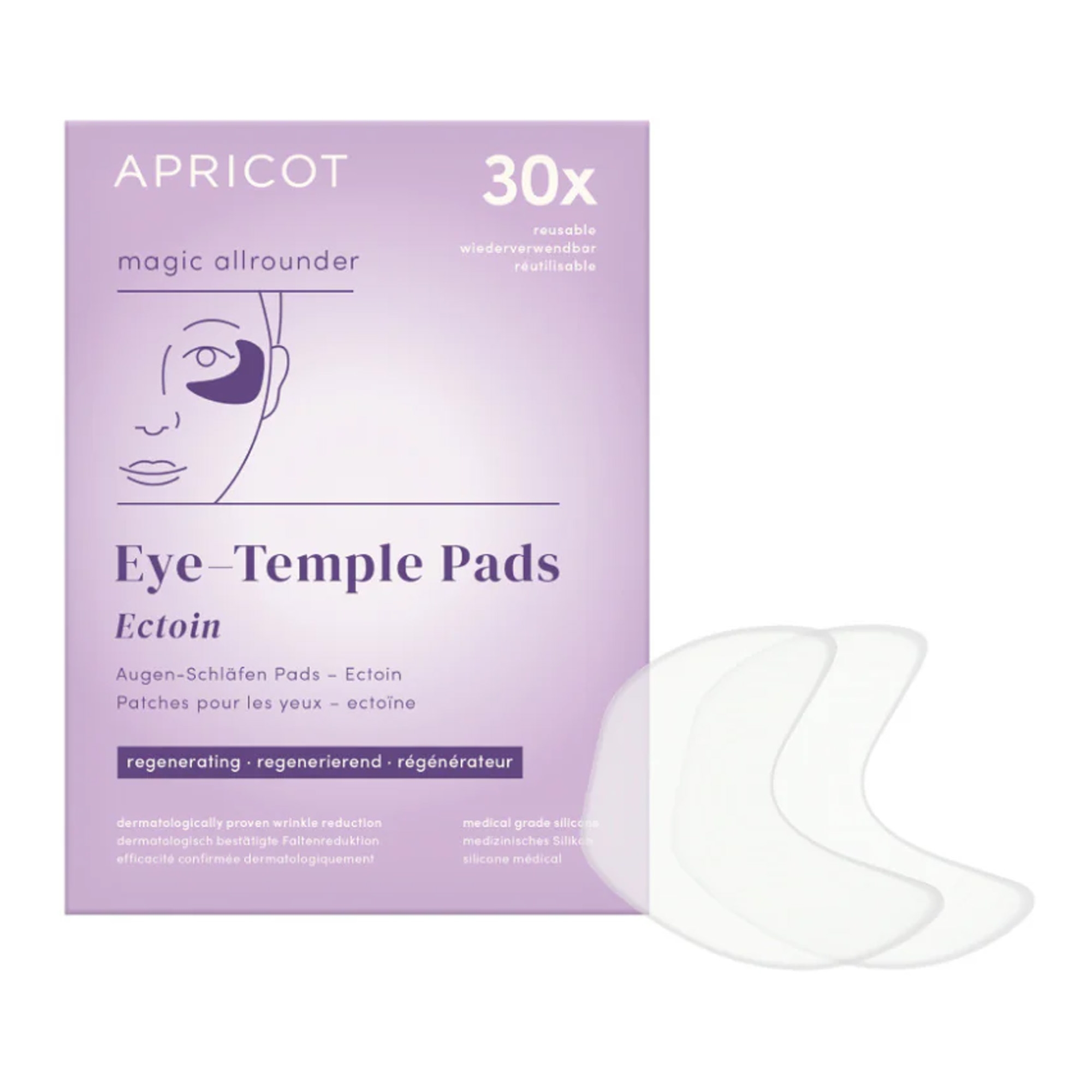 Silikoonist kortsupadjad ektoiiniga silmaümbrusele ja meelekohtadesse