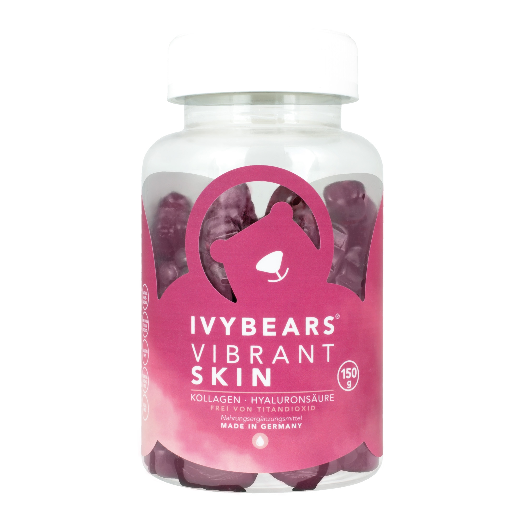 Vibrant Skin kollageeni ja hüaloroonhappega kummikarud 60tk