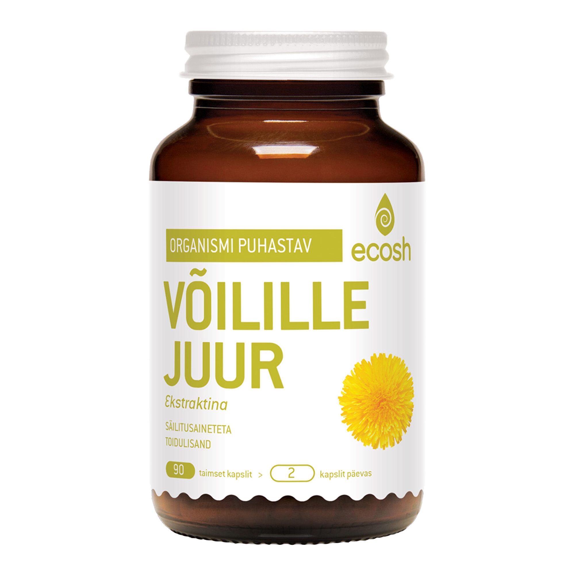 Võilillejuure ekstrakt 90 kapslit