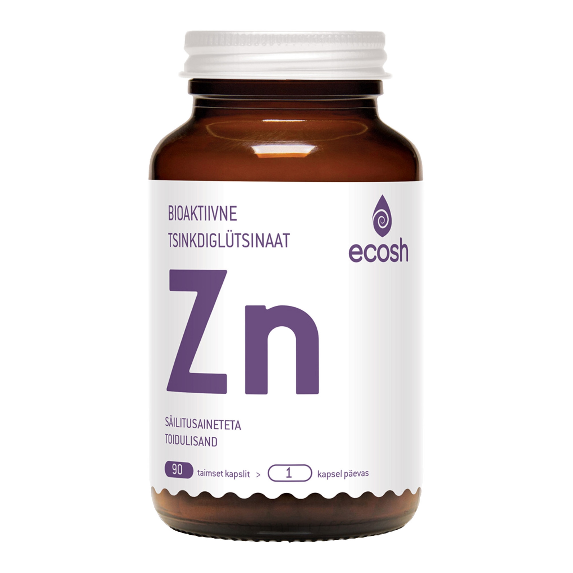 Tsink diglütsinaat toidulisand 90 kapslit