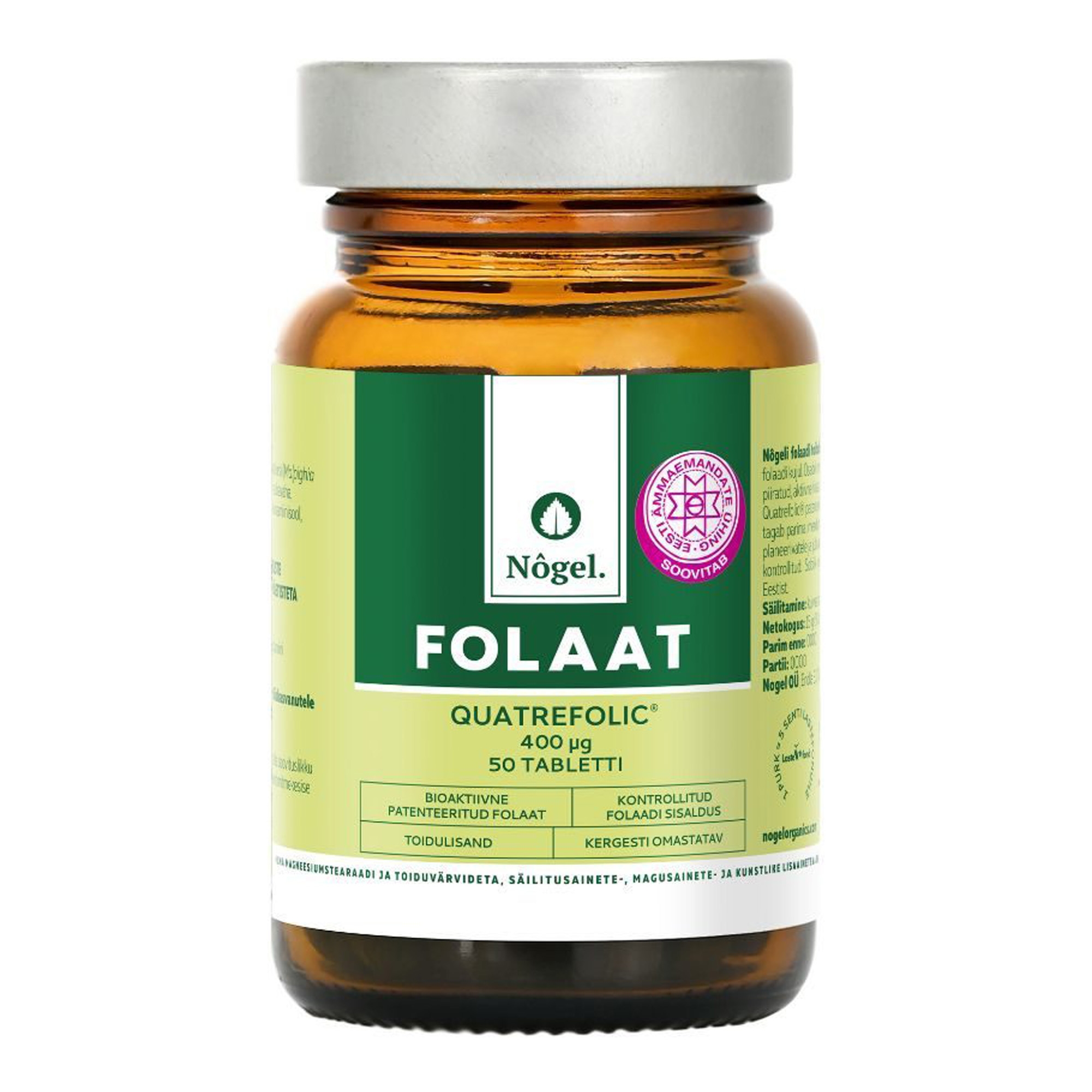 Folaat, Quatrefolic® 50tk