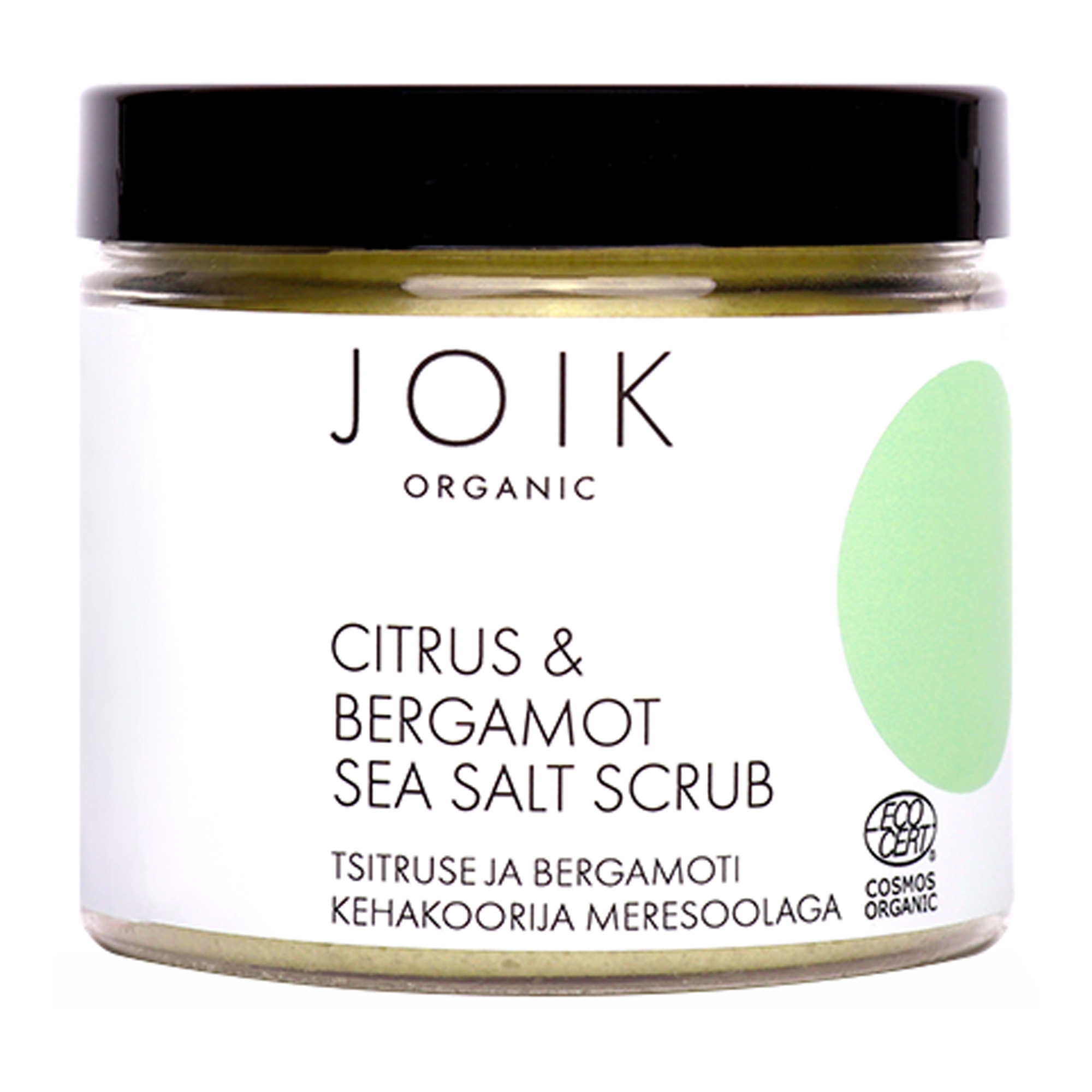 Tsitruse ja bergamoti kehakoorija meresoolaga 240gr