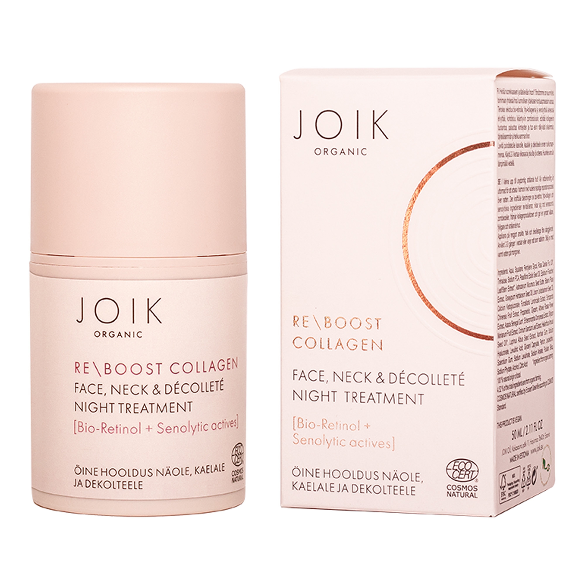 Re-Boost Collagen öine hooldus näole, kaelale ja dekolteele 50ml