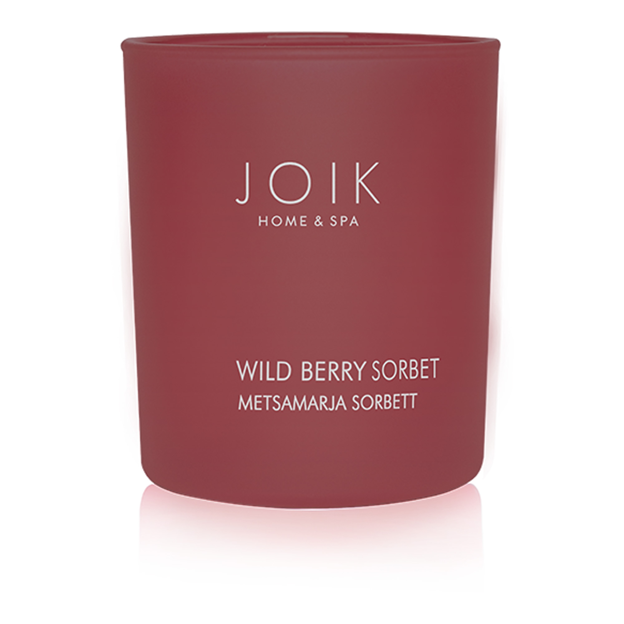 Rapsivahast lõhnaküünal Metsamarja sorbett 150g