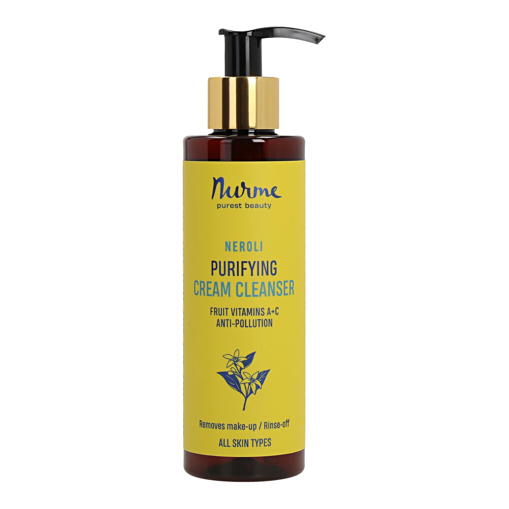 Neroli looduslik puhastav kreem-vaht näole 200ml