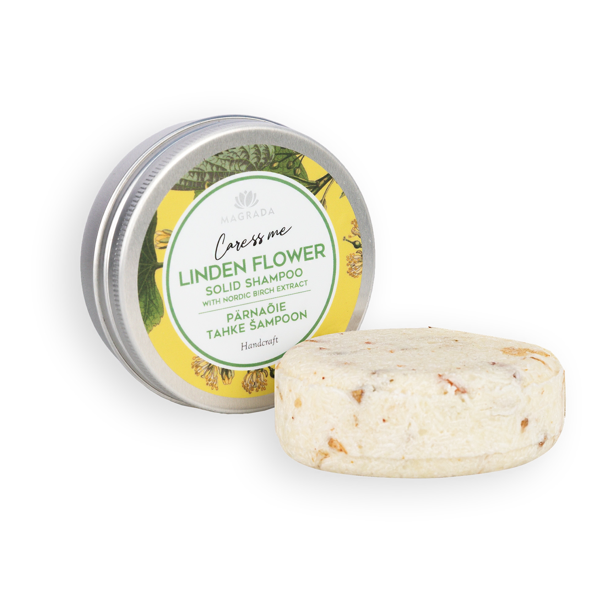 Pärnaõie tahke šampoon põhjamaise kaseekstraktiga 58g