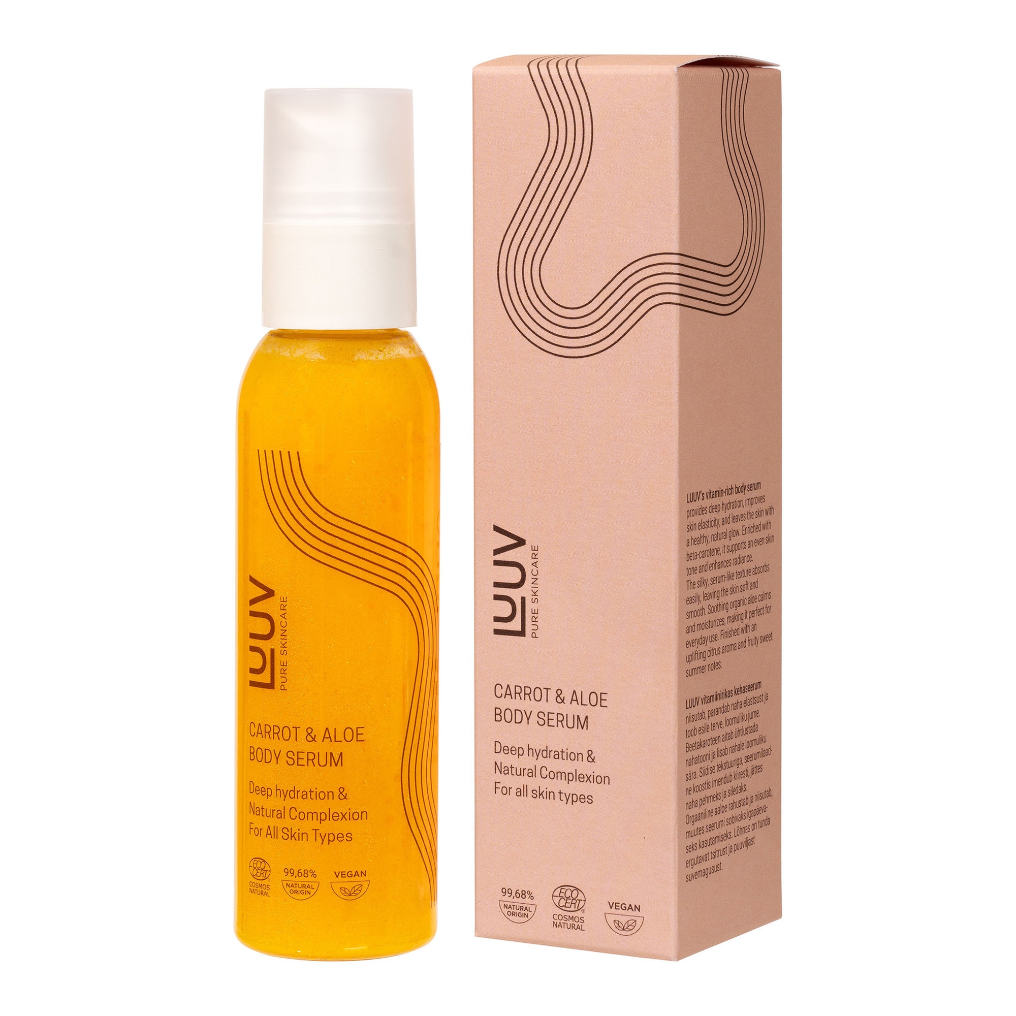 Porgandi kuivõli aaloega 100ml