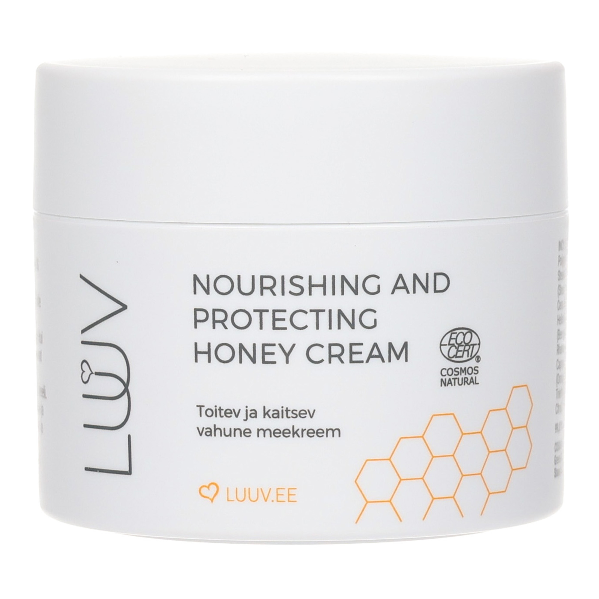 Toitev ja kaitsev vahune kehakreem meega 200ml