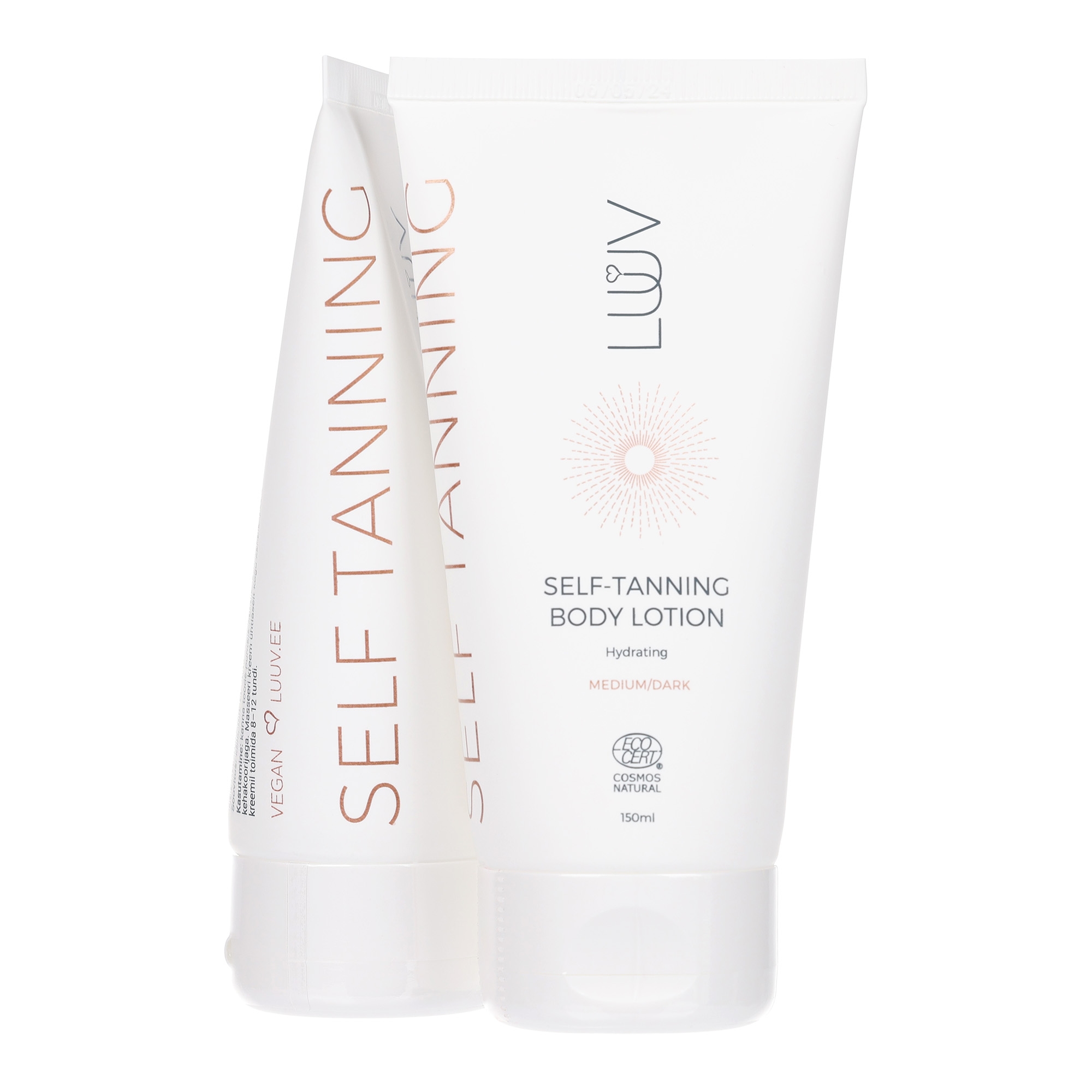 Isepruunistav kehakreem -keskmine/tume toon 200ml