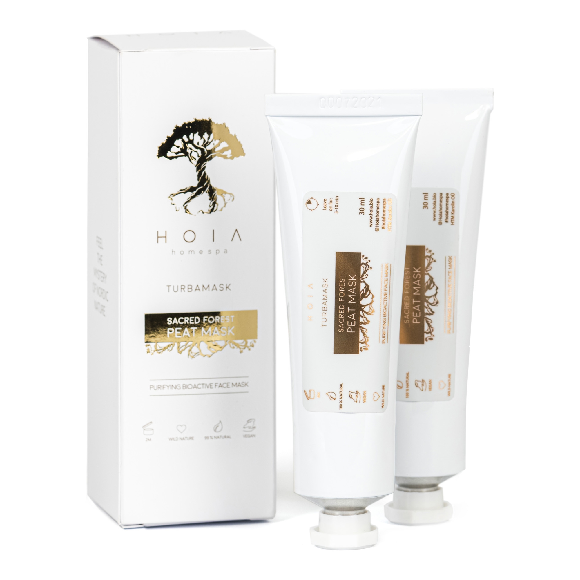 Bioaktiivne turbamask 2x30ml