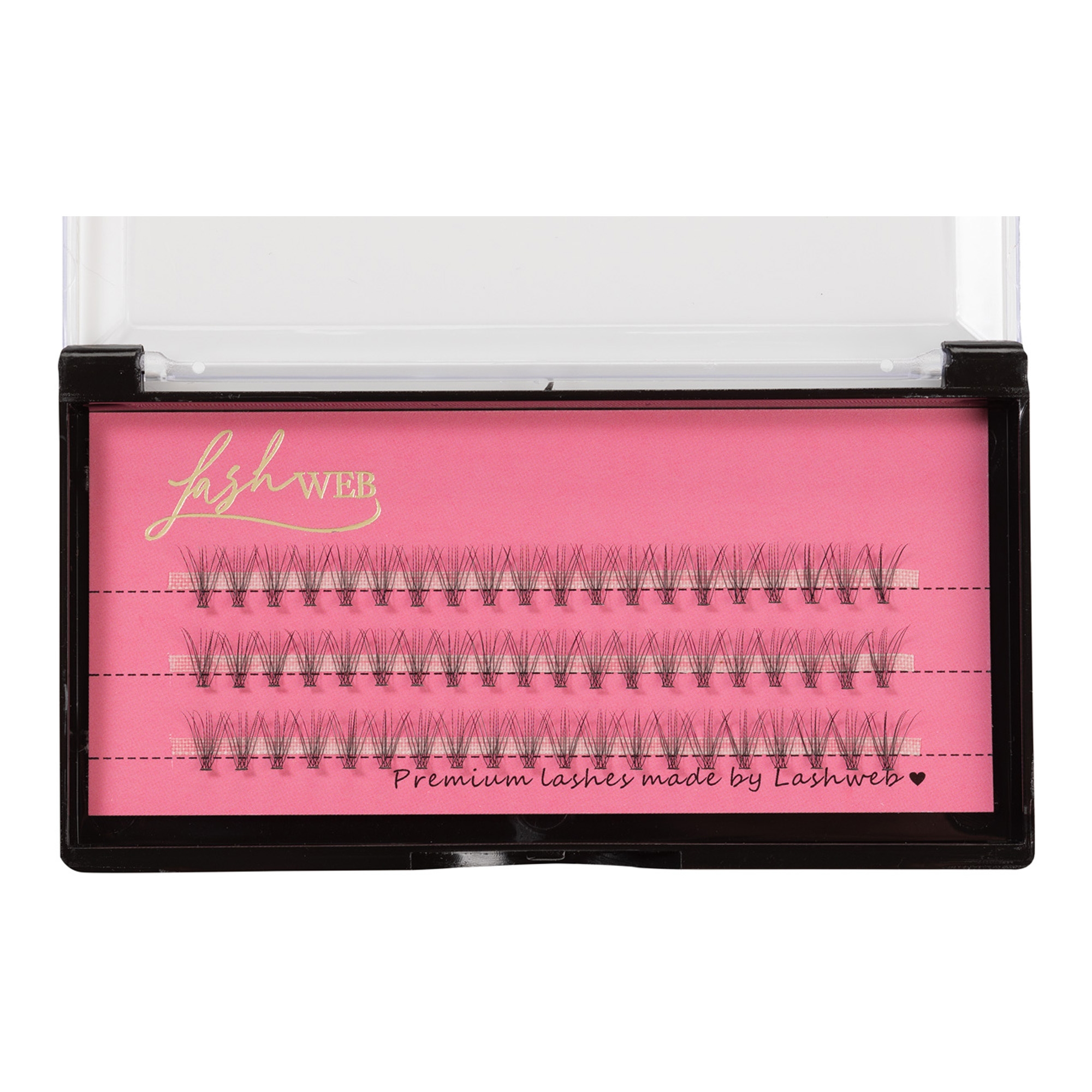 Individuaalsed ripsmetutikud 10mm 10D C-kaar 0,07