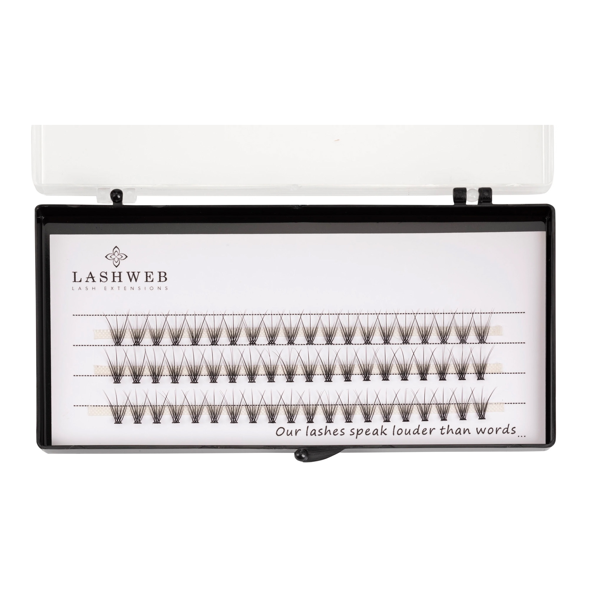 Individuaalsed ripsmetutikud Kim 9mm 20D C-kaar 0,07