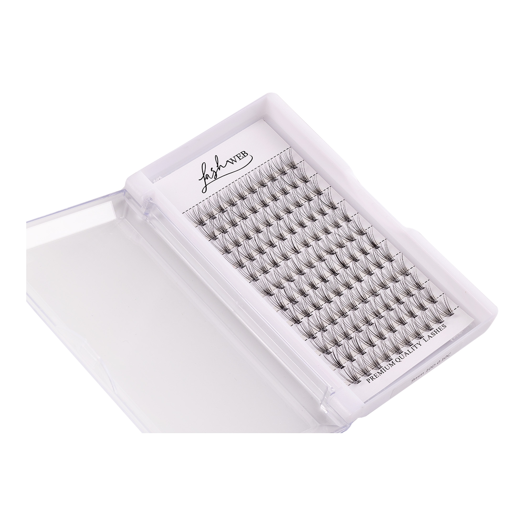 Individuaalsed ripsmetutikud 10mm 10D C-kaar 0,10