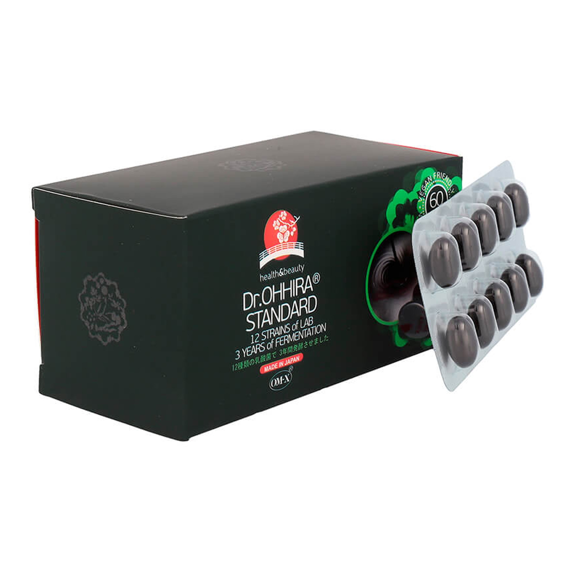 Dr.OHHIRA® Standard 3-aastane retsept 12 sordi elusbakteritega 60tk