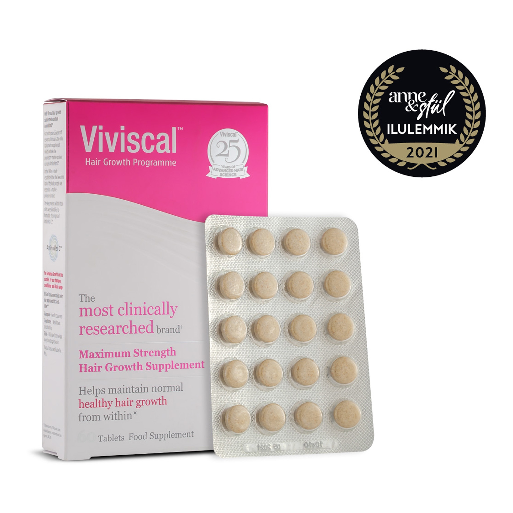 Juuksekasvu vitamiinid naistele 60tk