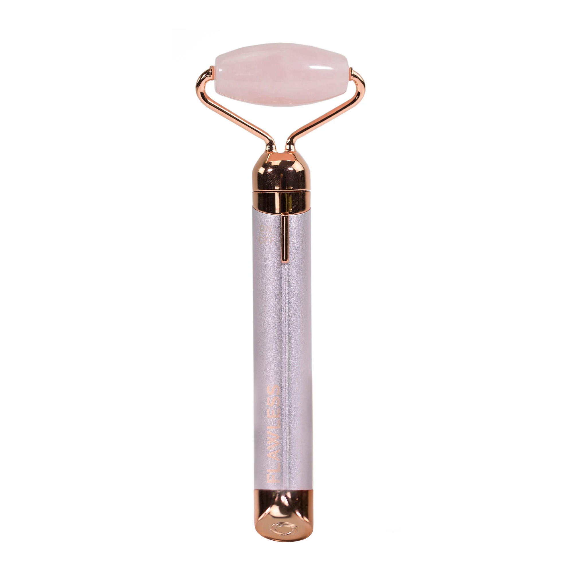 Contour vibreeriv näorullik ja masseerija Roosa kvartsiga