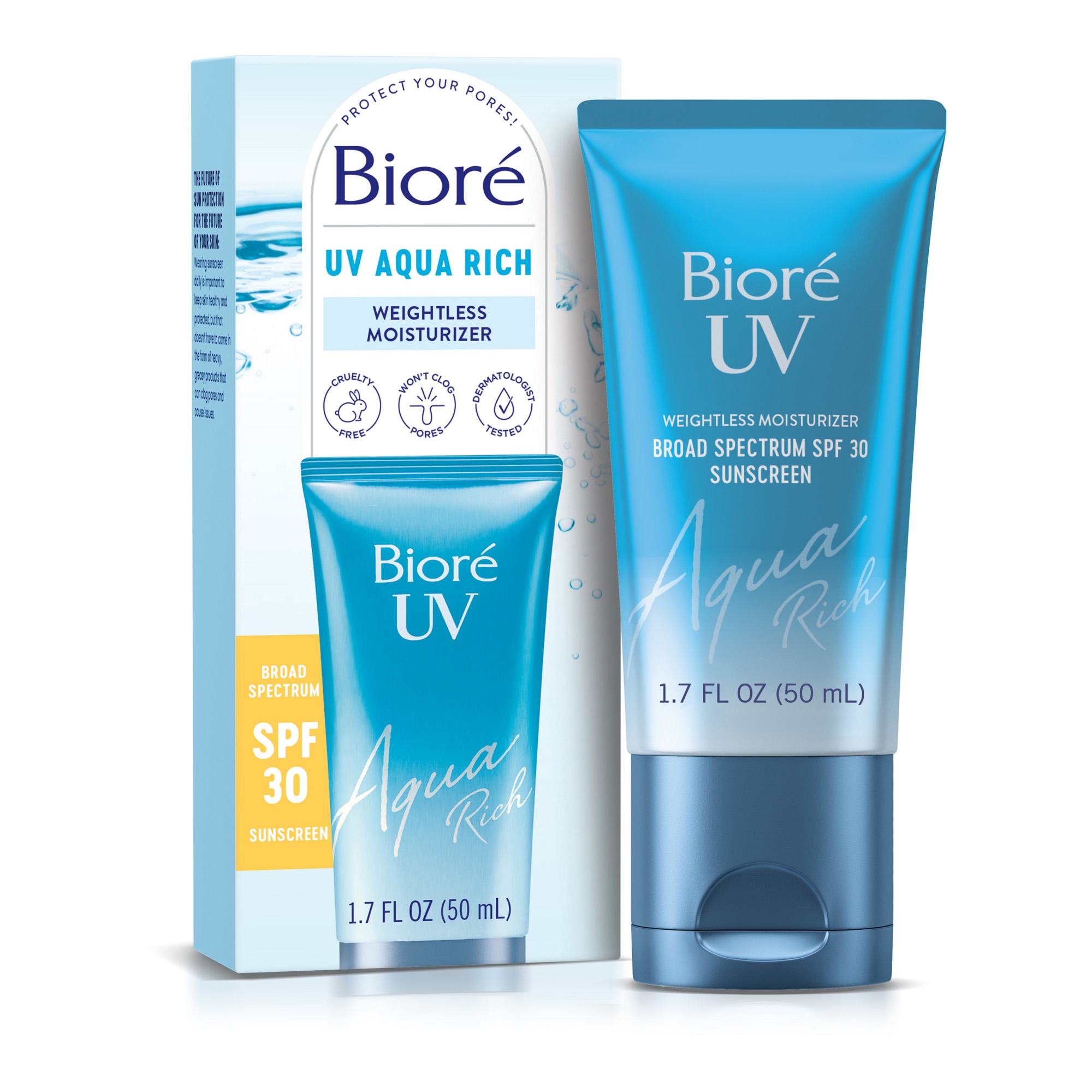 Aqua Rich UV Weightless Moisturiser SPF30 päikesekaitsekreem 50ml