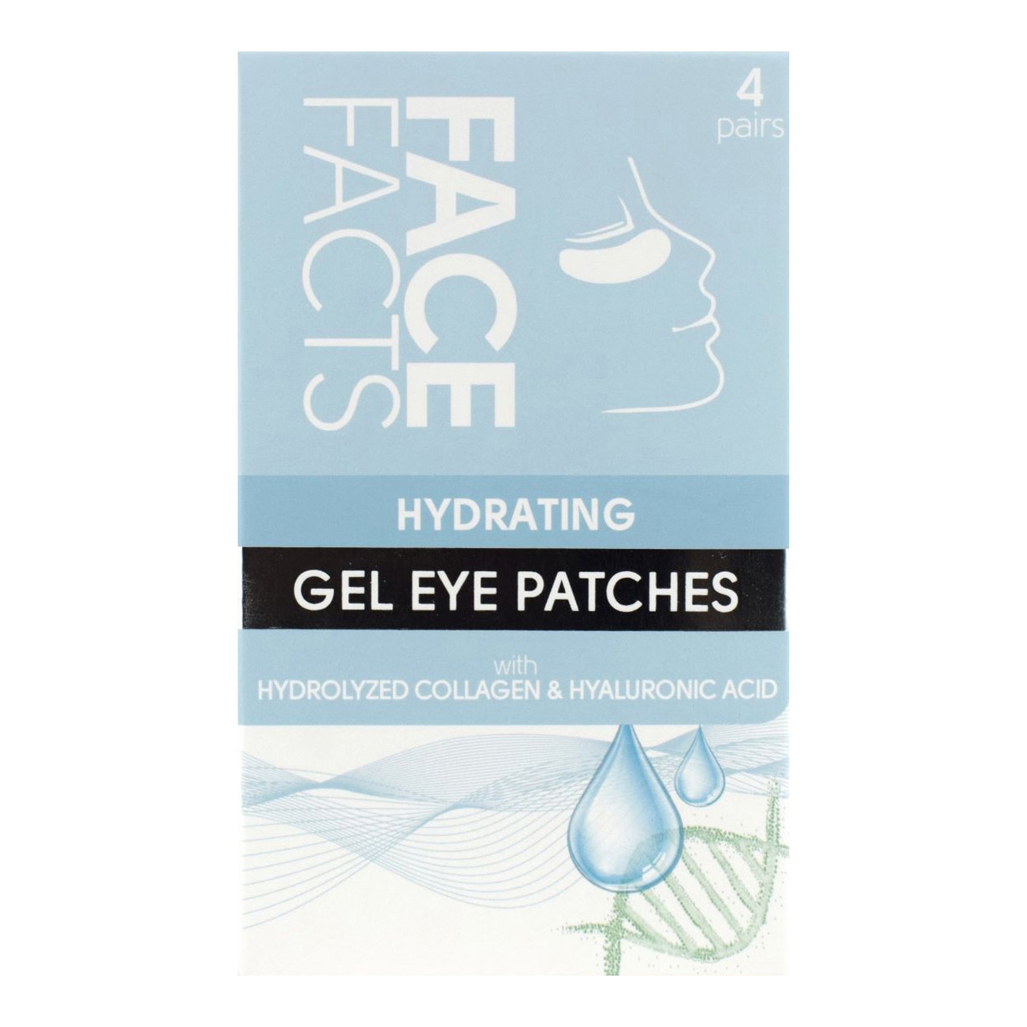 Geelmaskid silmadele, niisutavad 4 paari