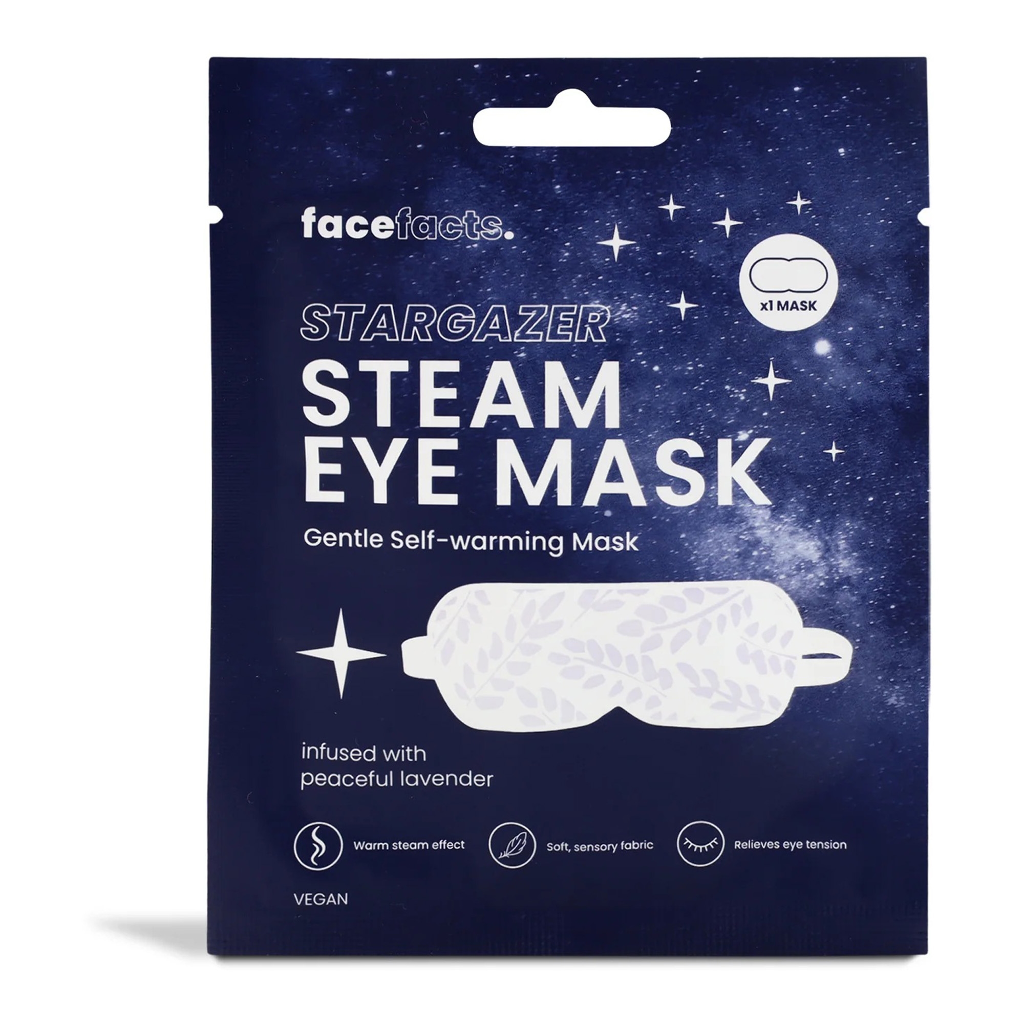 Soojendav ja lõõgastav mask silmadele