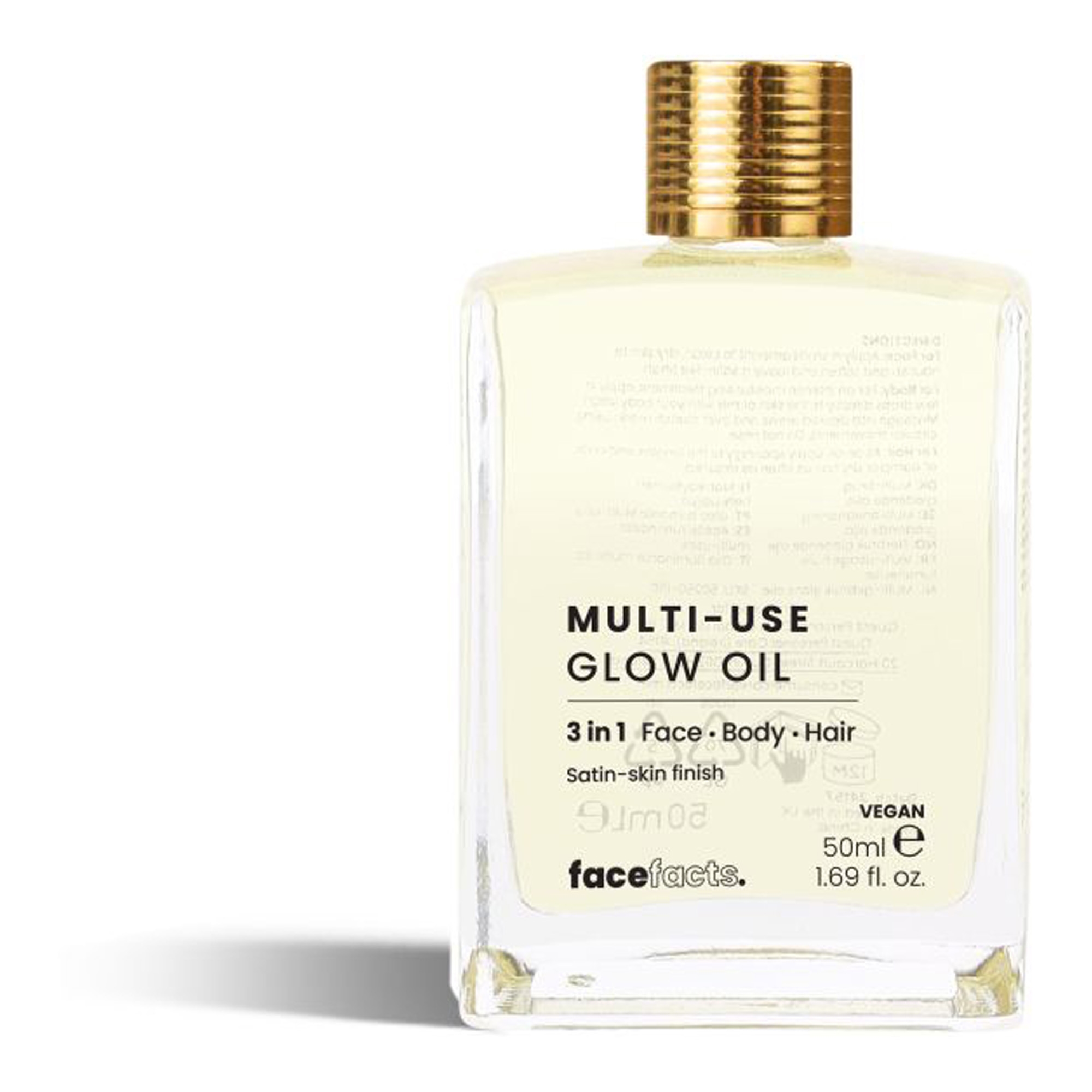 Mitmeotstarbeline 3in1 sära andev õli keha-nägu-juuksed 50ml