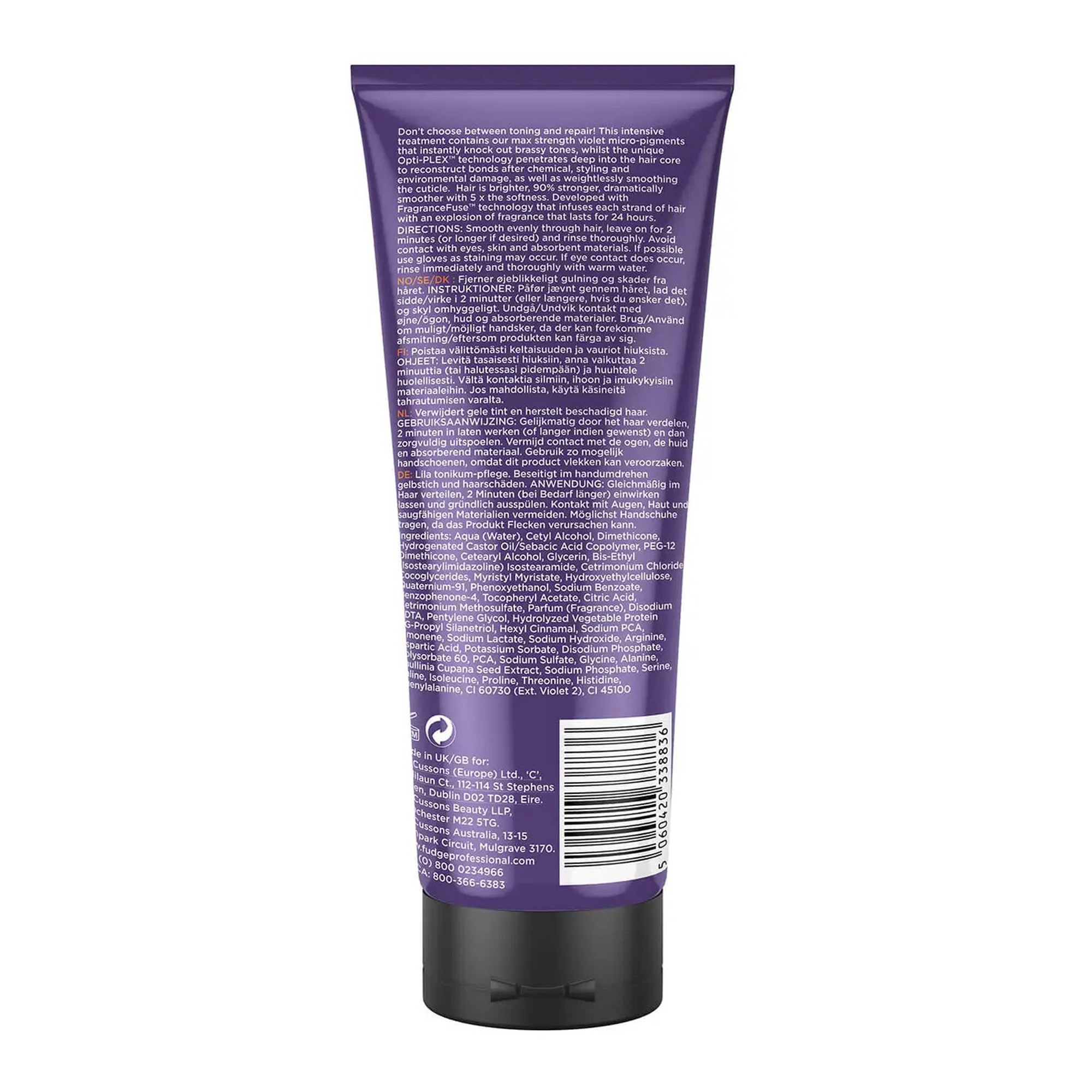 Clean Blonde Damage Rewind Treatment taastav ja toitev juuksemask blondidele juustele 200ml