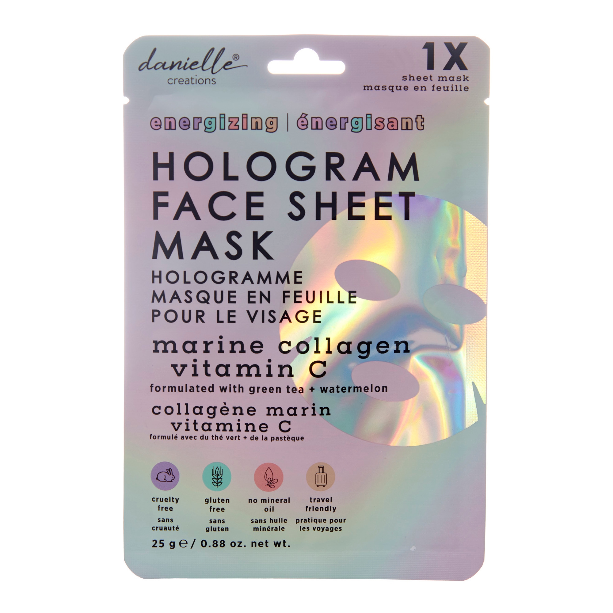 Kangasmask Hologram Face Sheet Mask