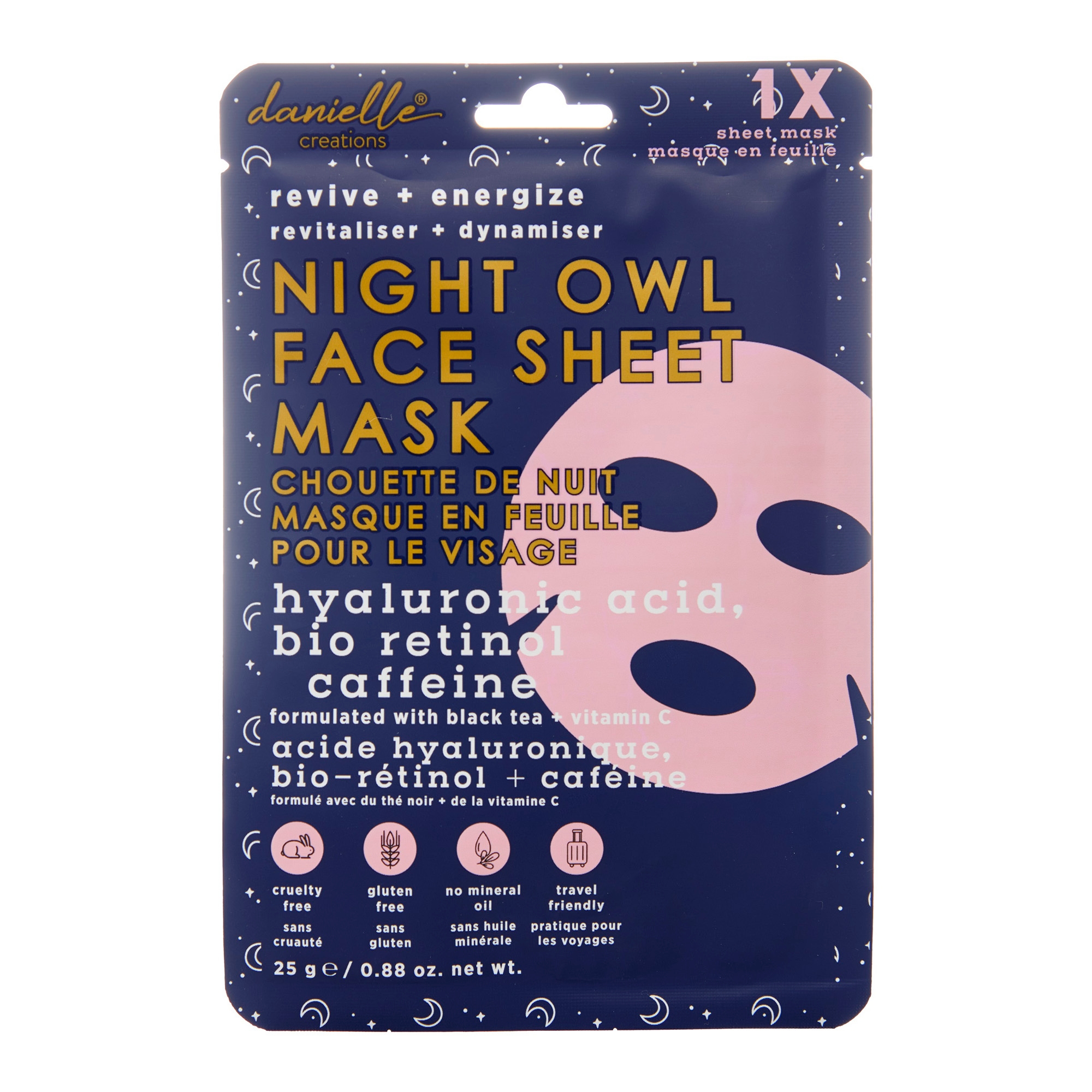 Kangasmask Night Owl Face Sheet Mask