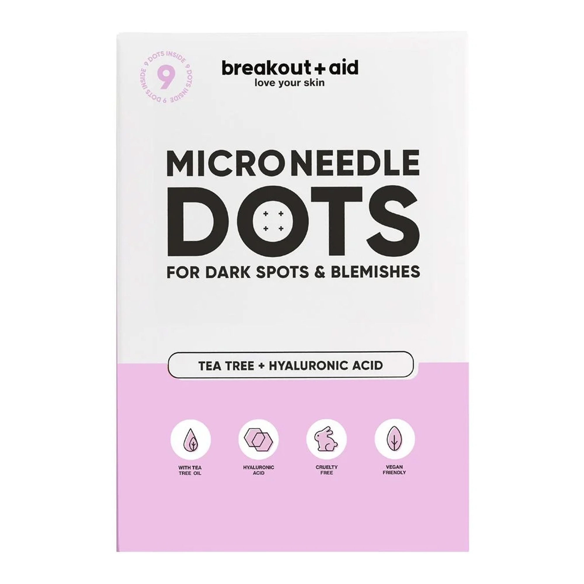 Mikronõeltega plaastrid vistrikele ja tumedatele laikudele 9tk