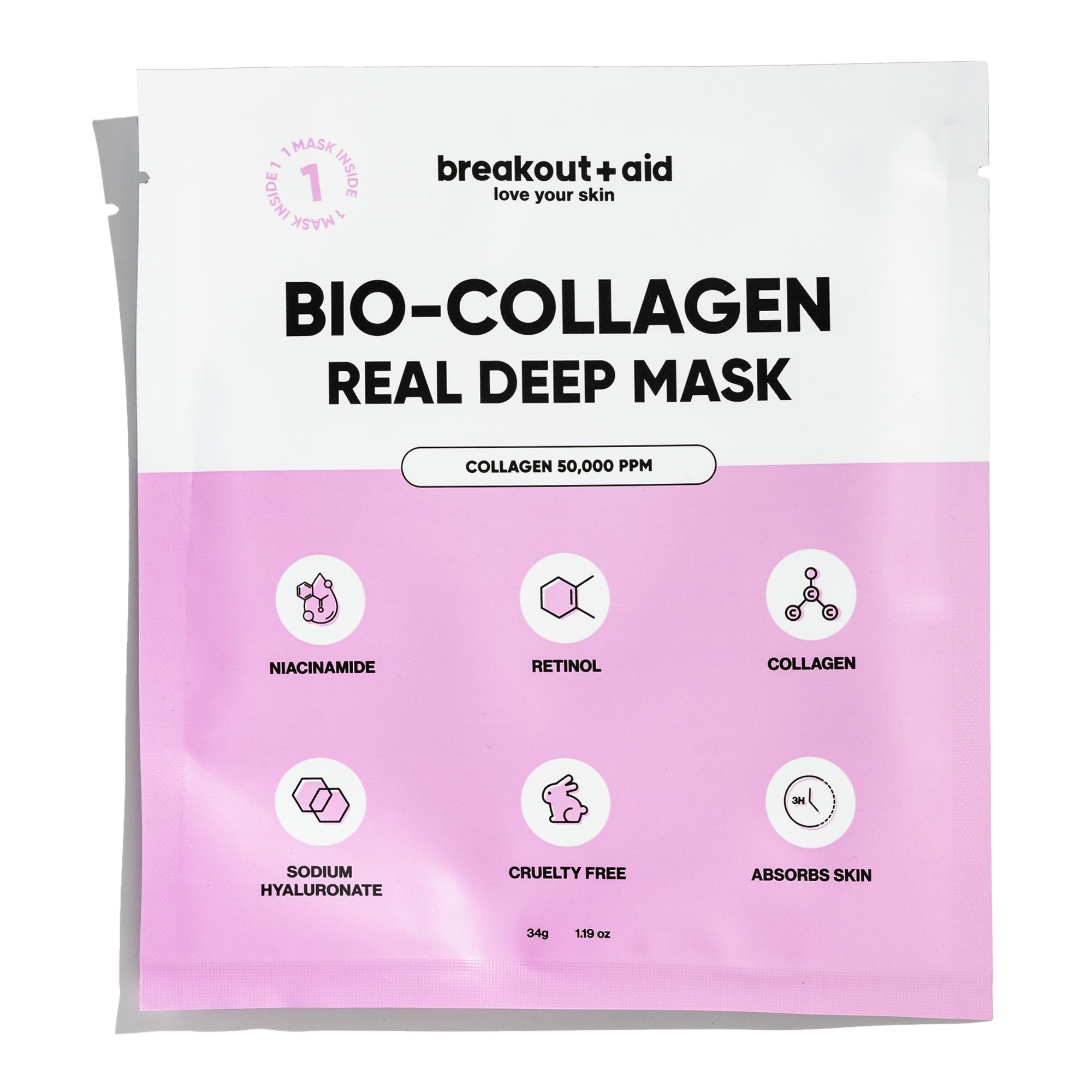 Bio-Collagen hüdrogeel näomask