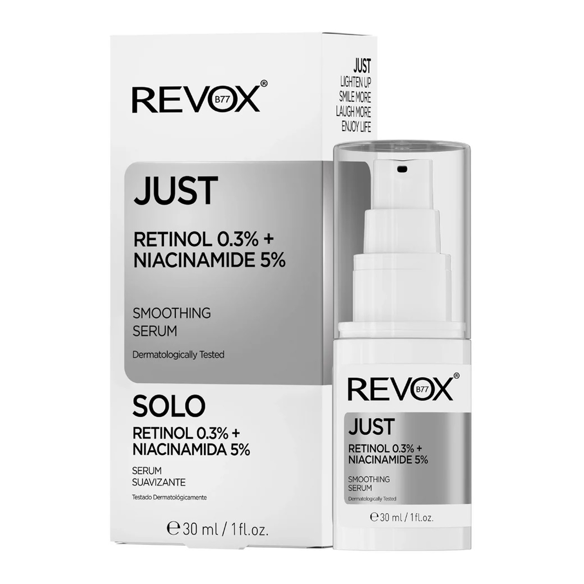 Retinool 0,3% + Niatsinamiid 5% seerum 30ml