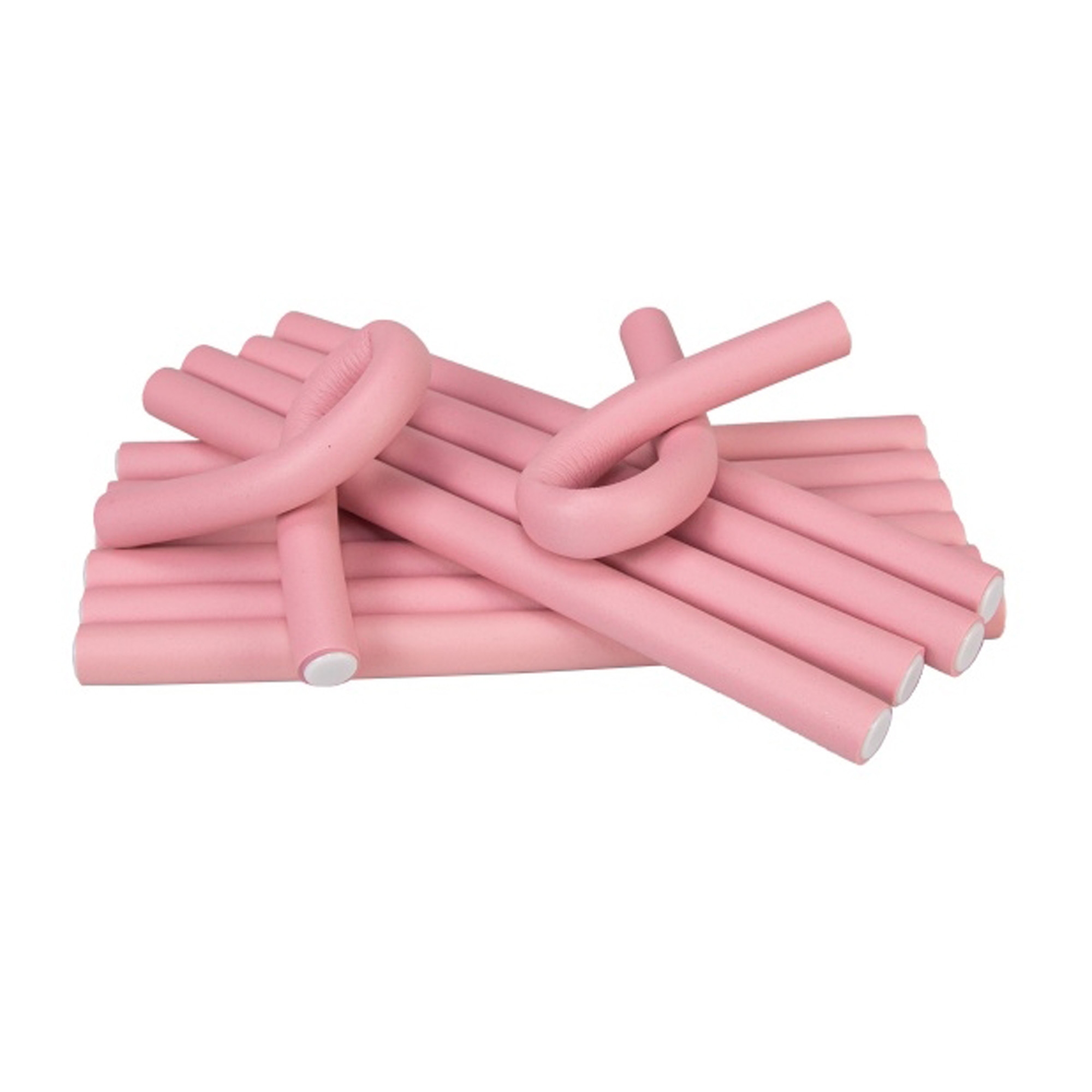 Juukserullid roosad 12tk