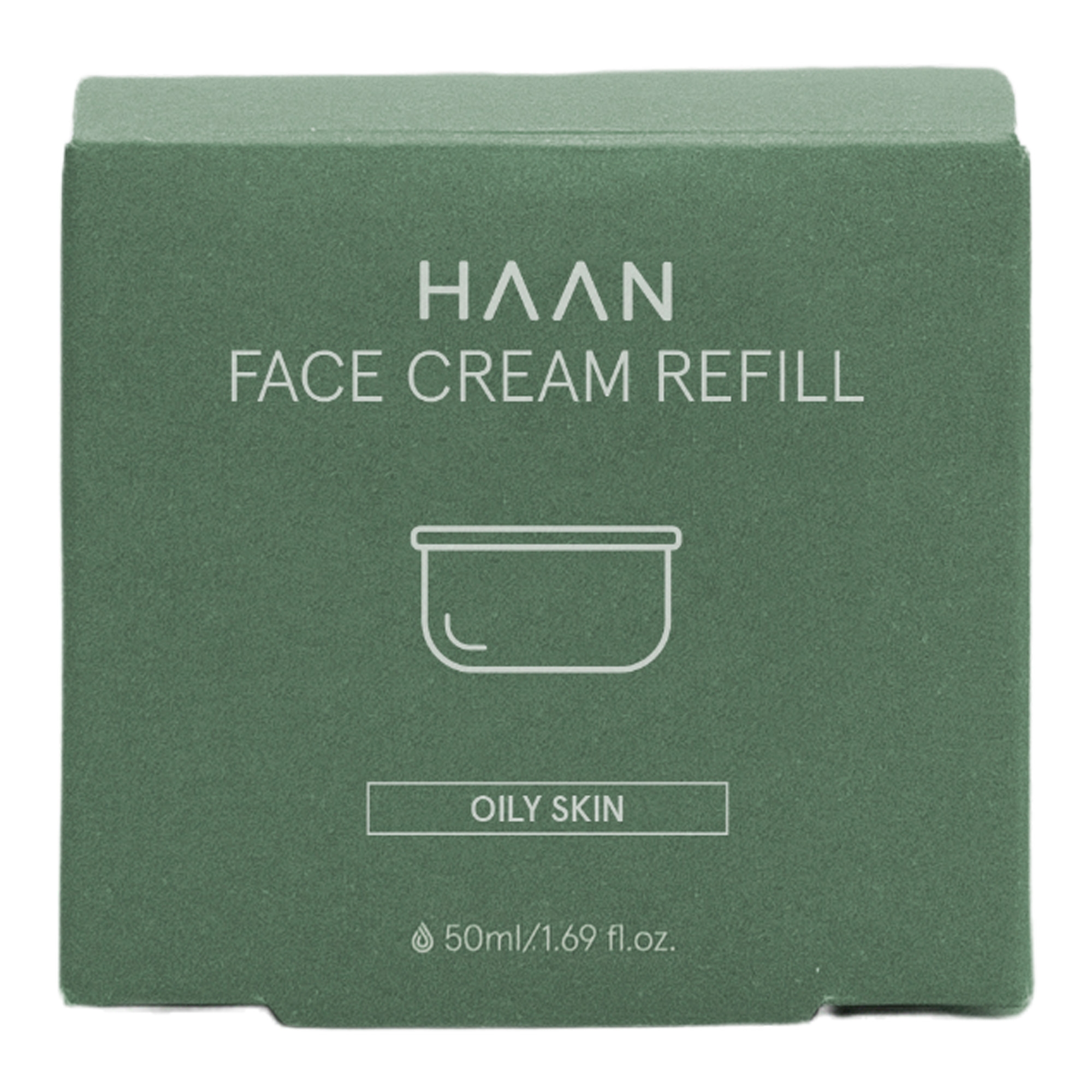 Näokreemi täitepakk rasusele nahale 50ml