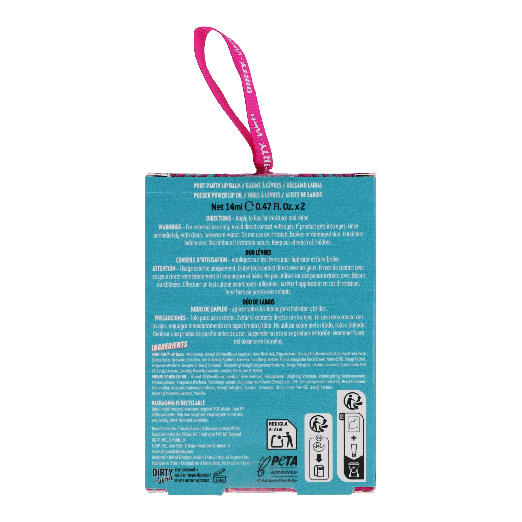 Lips Don't Lie Lip Duo kinkekomplekt