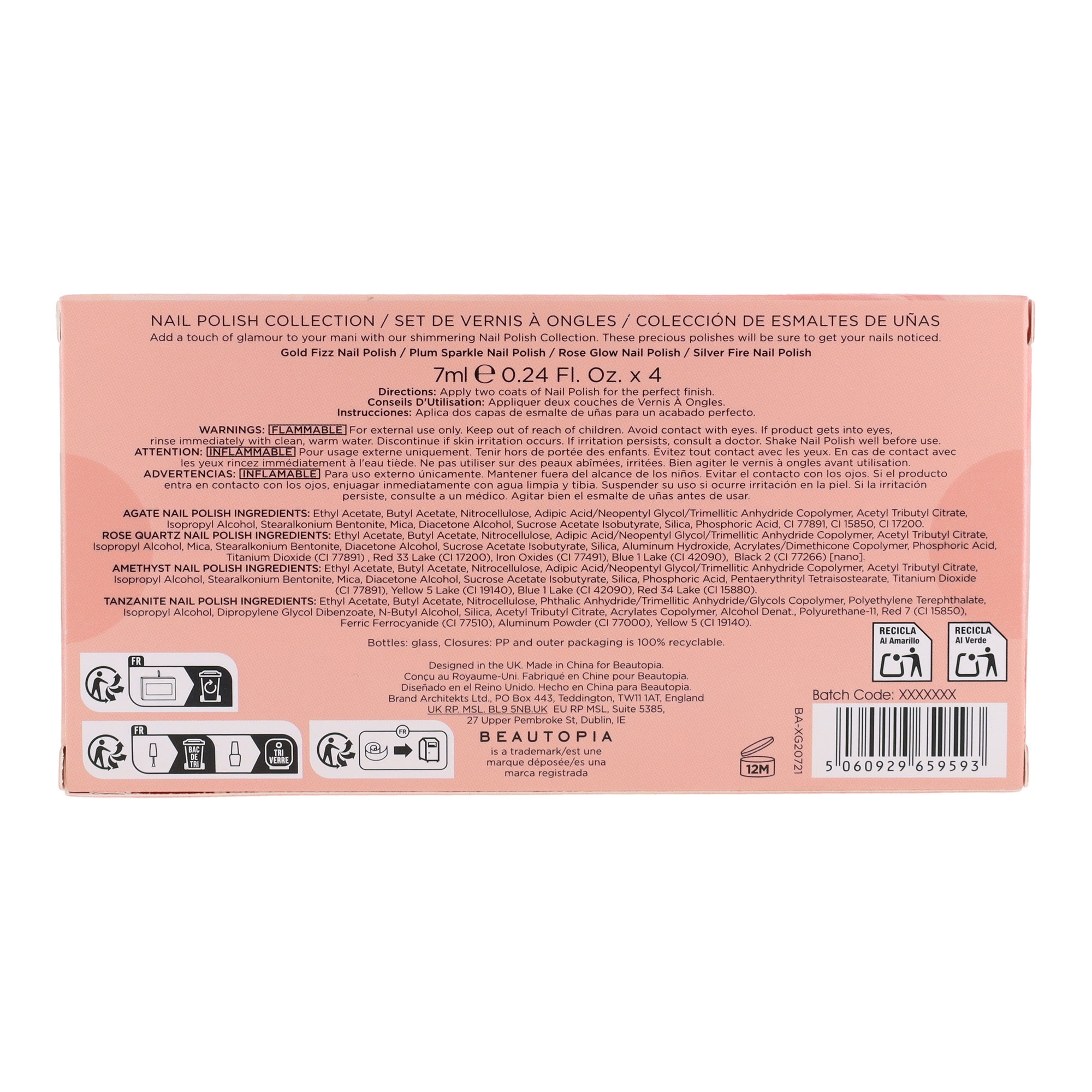 Küünelakkide kinkekomplekt