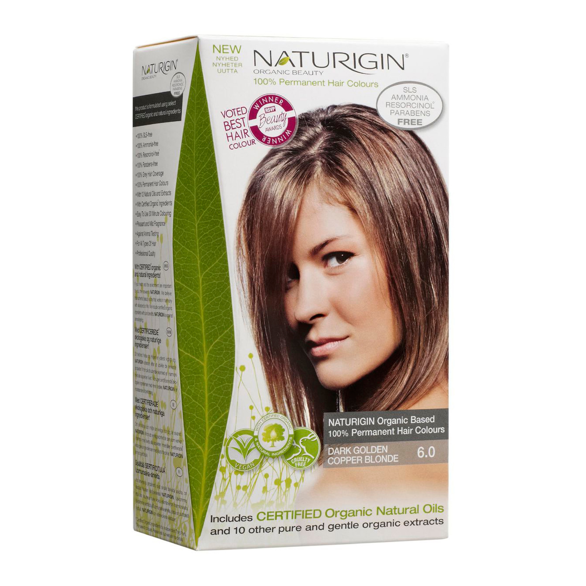 Juuksevärv Tume kuldne vaskne blond 6,00