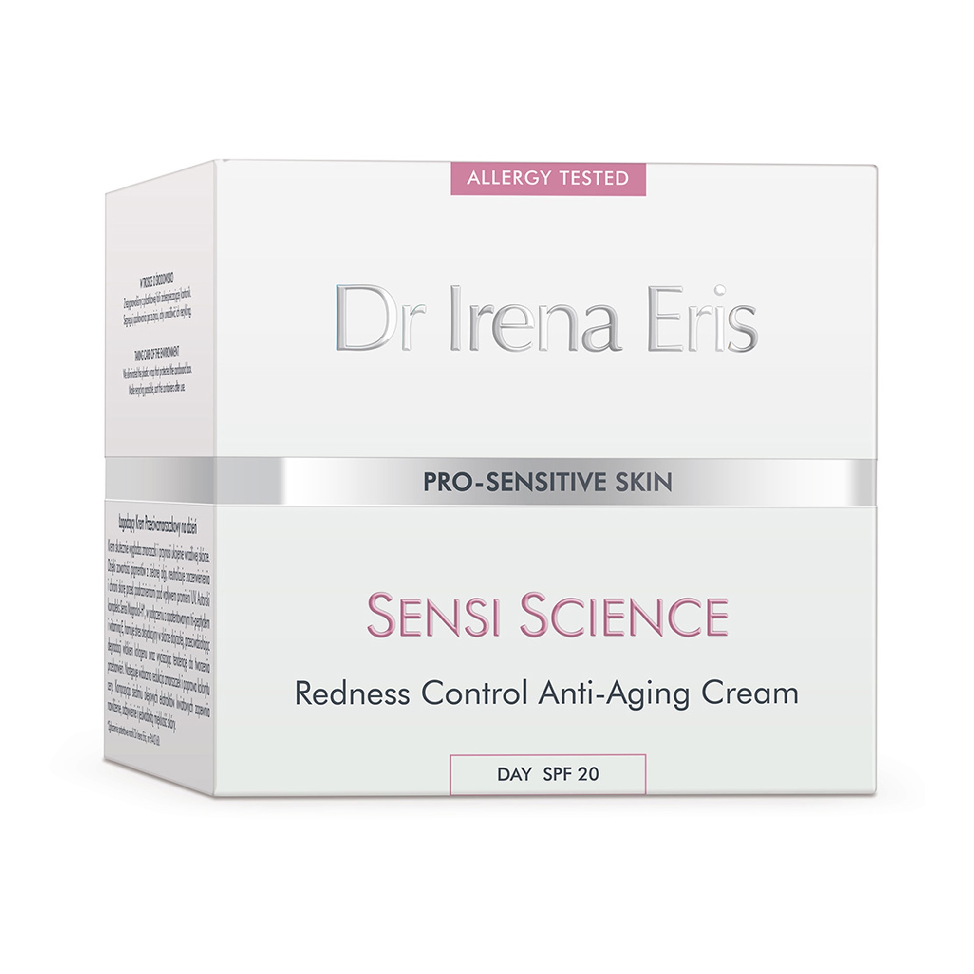 Sensi Science vananemisvastane ja punetust leevendav päevakreem SPF20 50ml