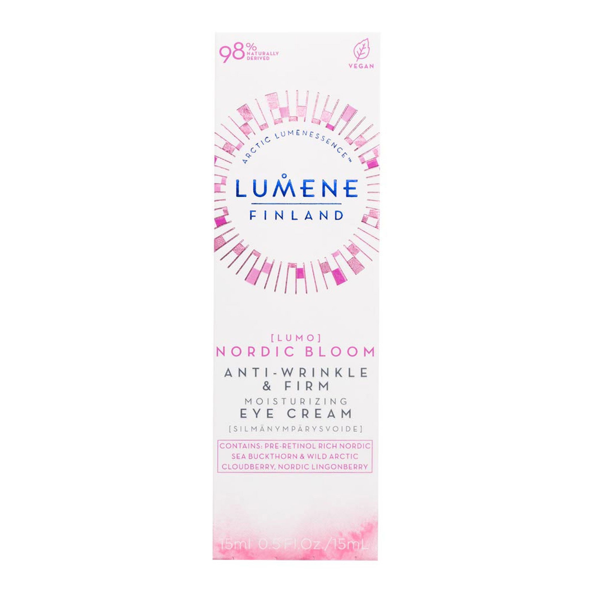 Nordic Bloom pinguldav silmaümbruskreem 15ml