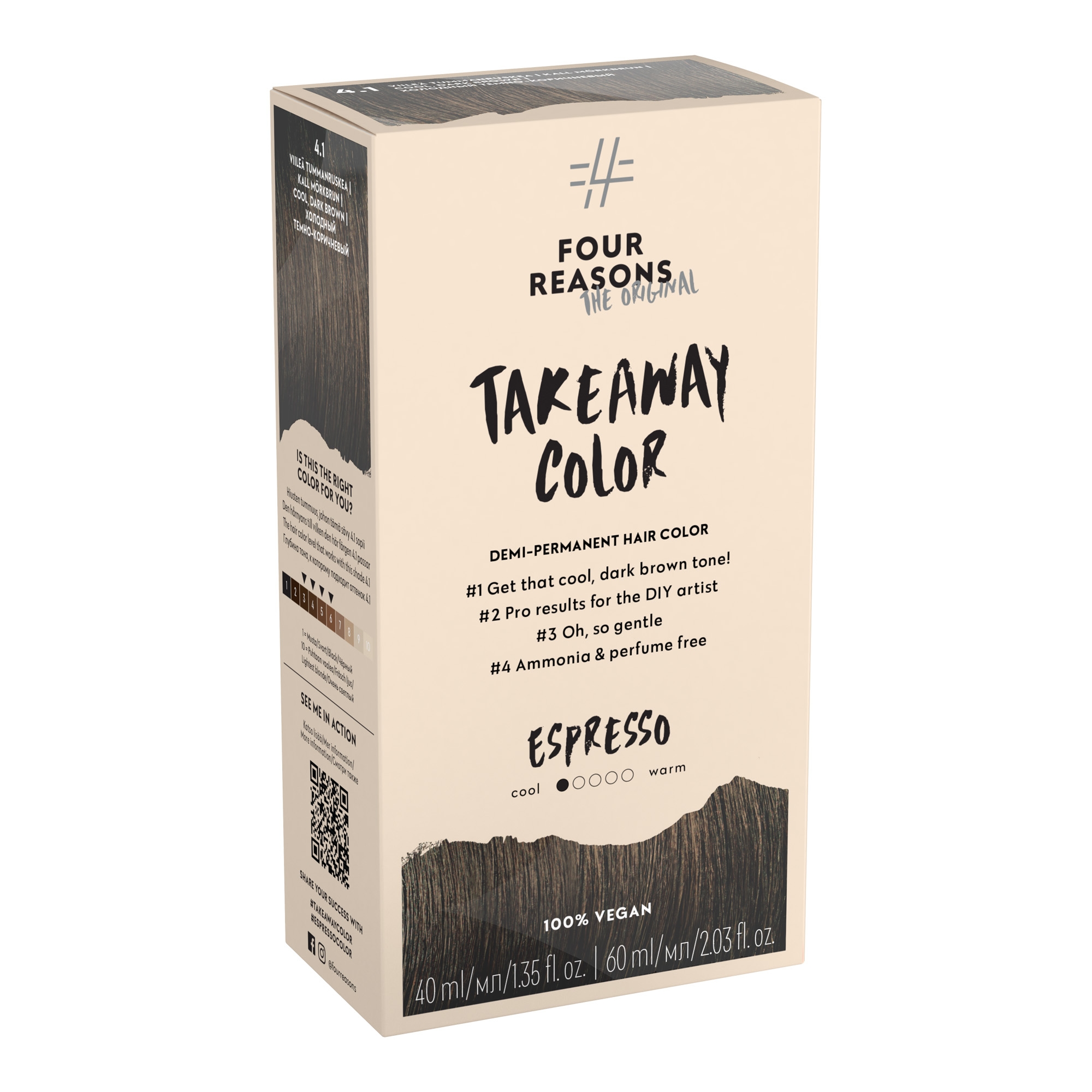 Takeaway Color 4.1 poolpüsivärv 40ml+60ml