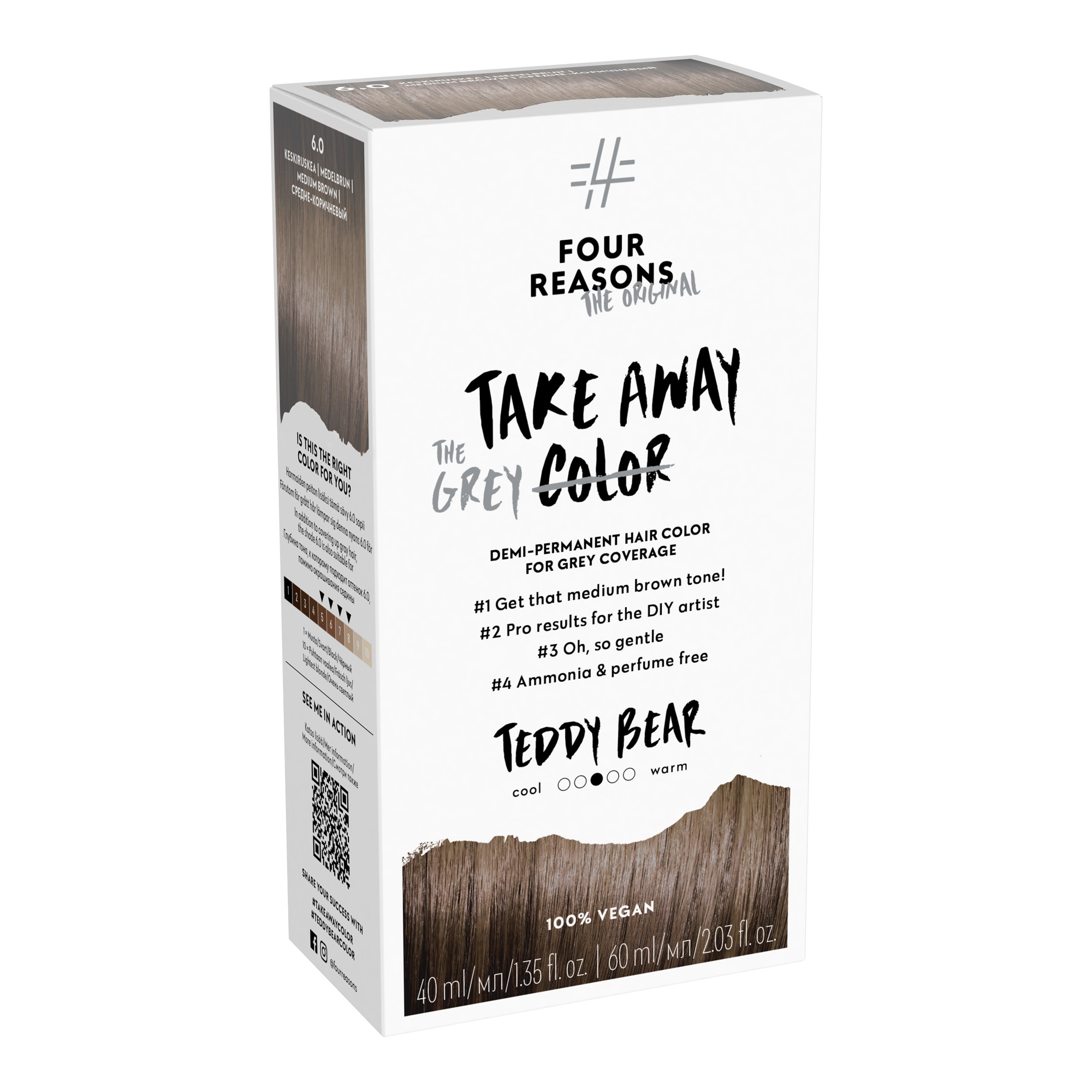 Takeaway Color 6.0 poolpüsivärv 40ml+60ml