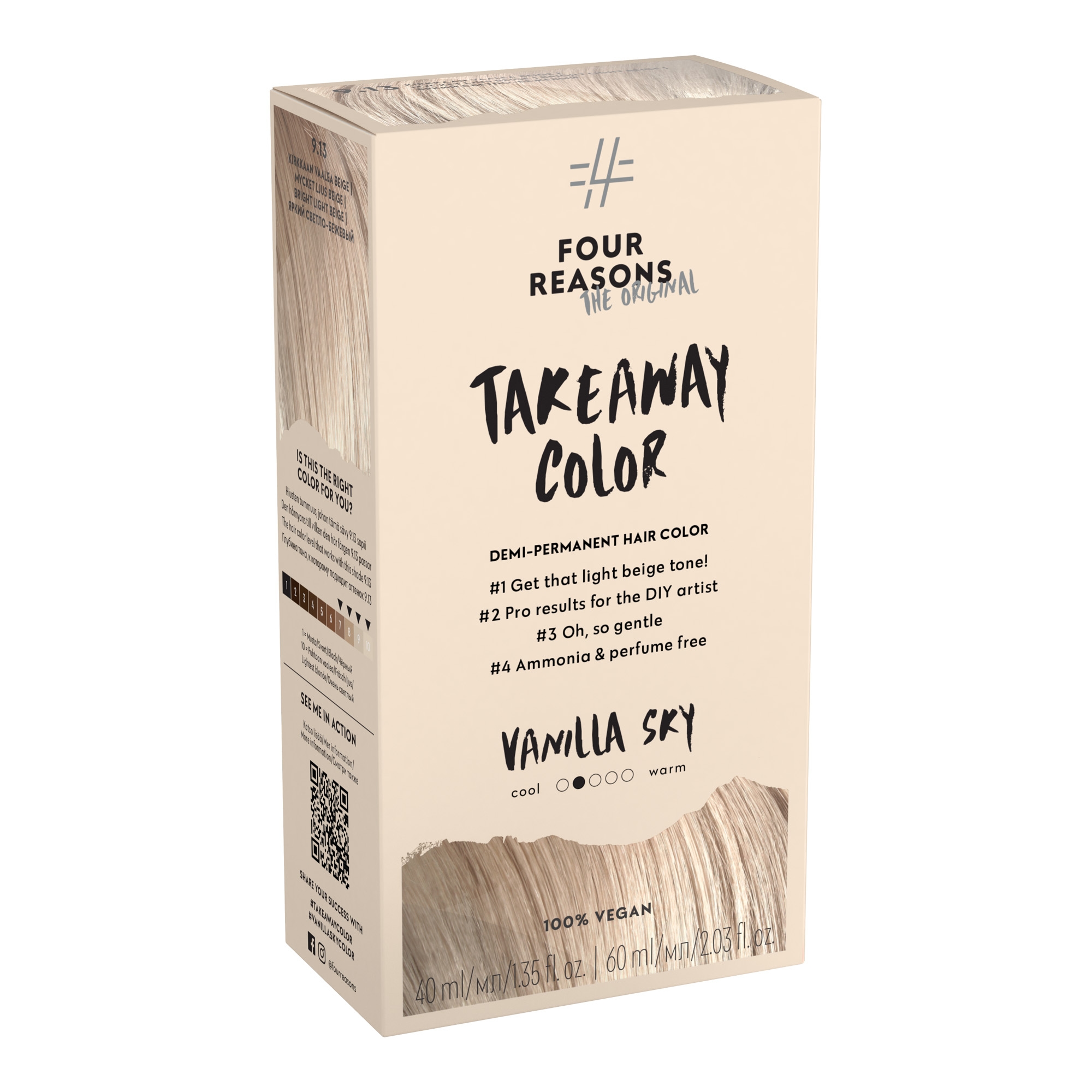 Takeaway Color 9.13 poolpüsivärv 40ml+60ml