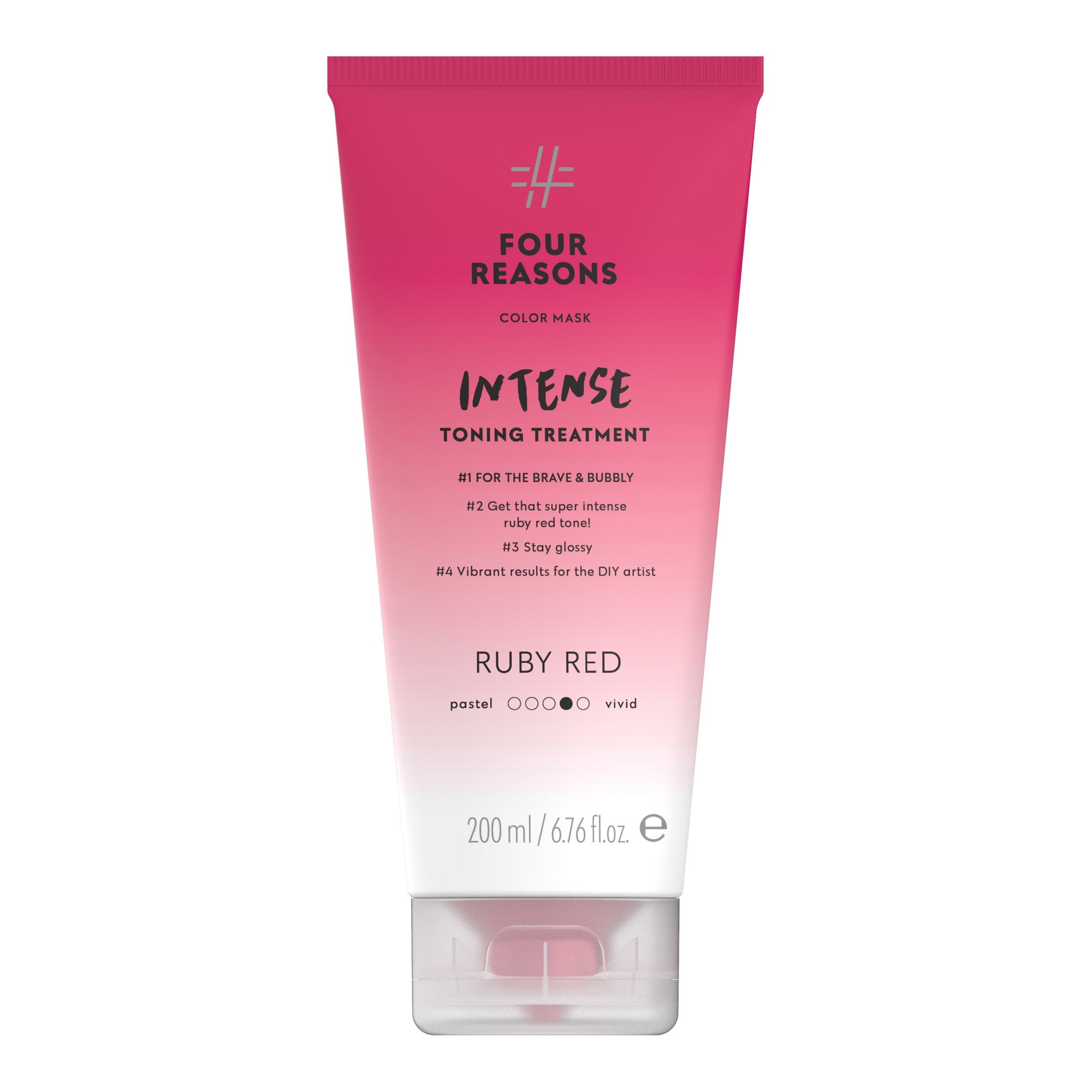 Intensiivselt tooniv juuksemask Ruby Red 200ml
