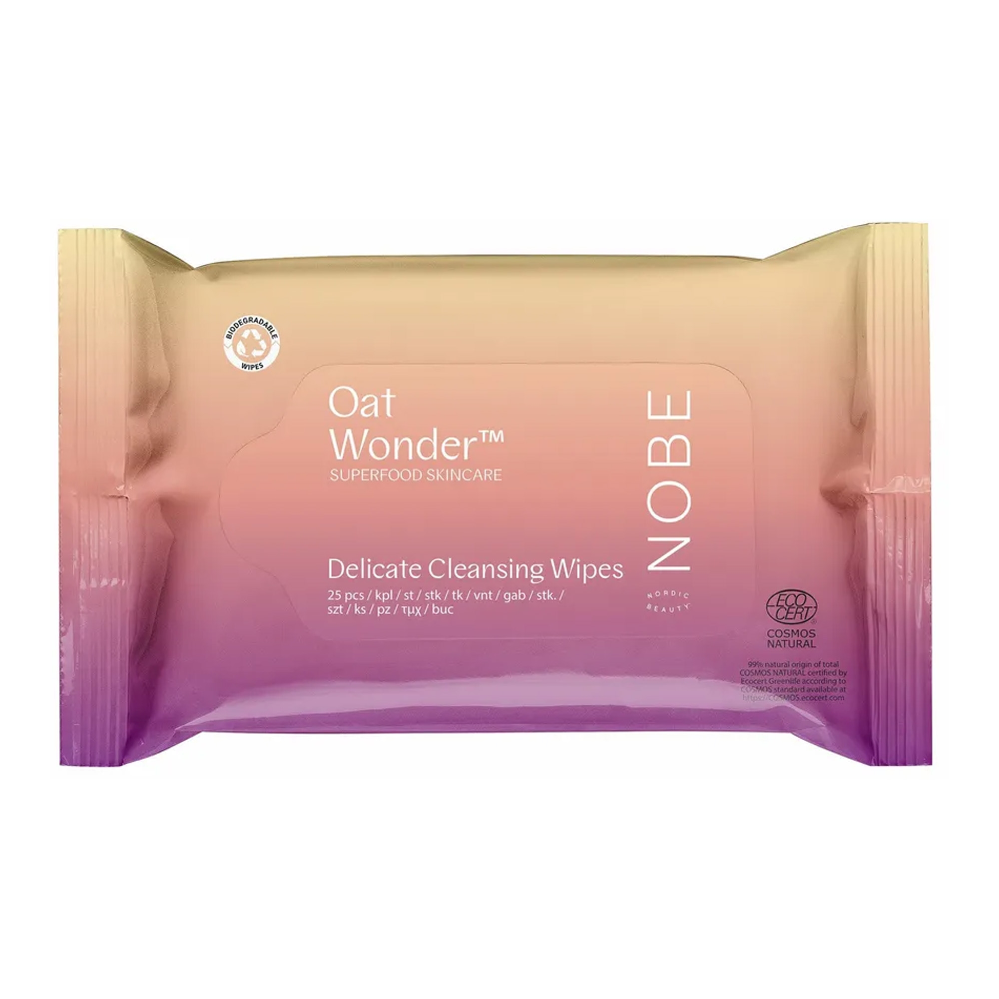 Oat Wonder® Delicate Cleansing puhastuslapid 25tk