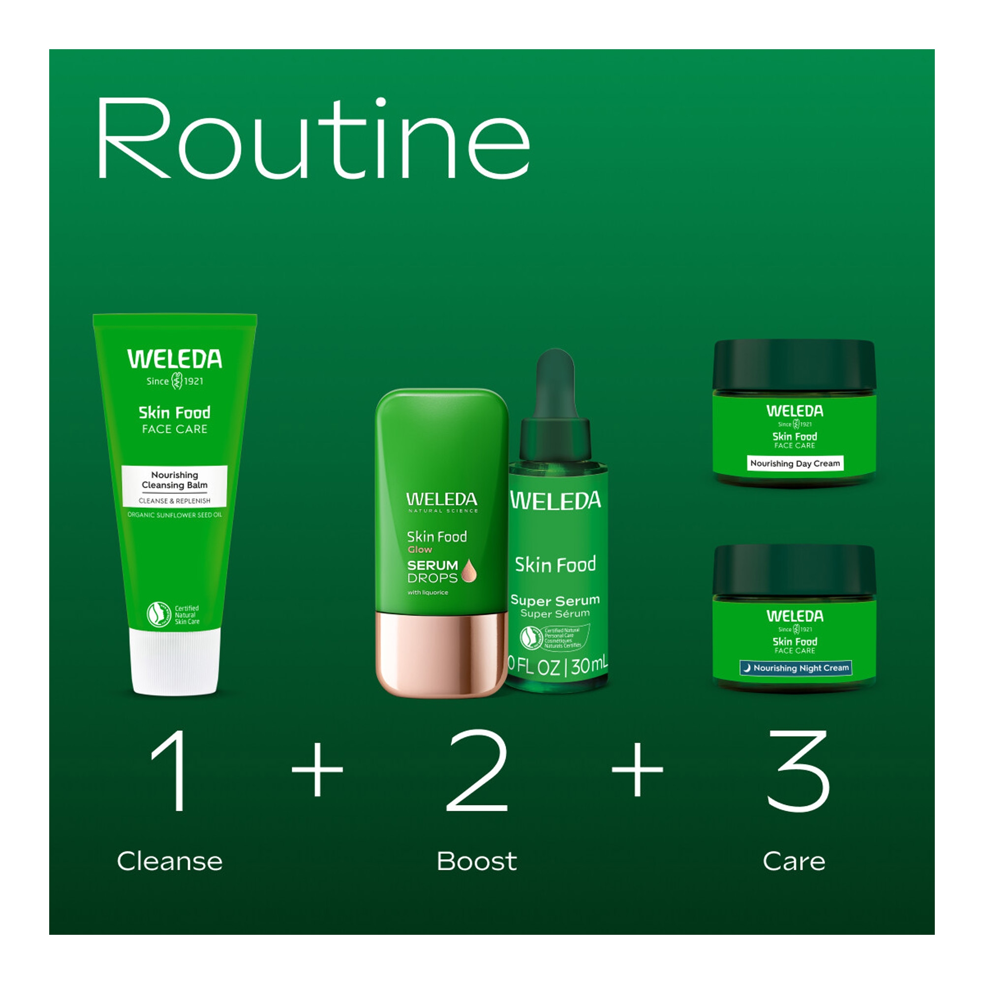 Roosi ja valge teega silendav öökreem 40ml